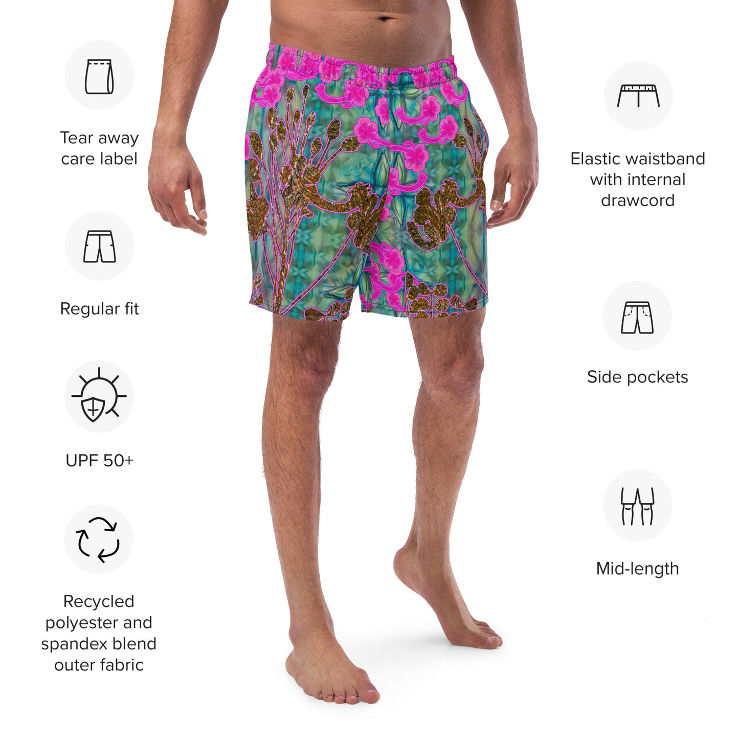 Swim Trunks (His/They)(WindSong Flower) RJSTH@Fabric#9 RJSTHS2023 RJS