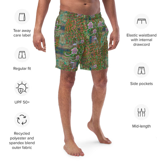 Swim Trunks (His/They)(WindSong Flower) RJSTH@Fabric#4 RJSTHS2023 RJS
