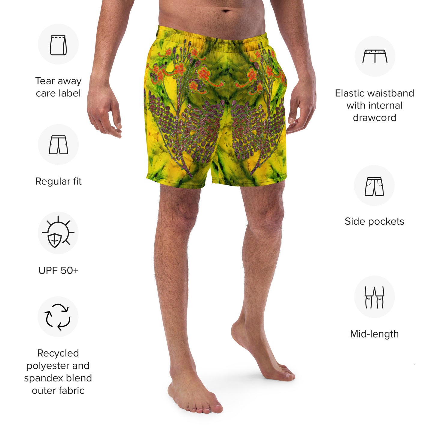 Swim Trunks (Virilis)(WindSong Flower) RJSTH@Fabric#1 RJSTHS2023 RJS