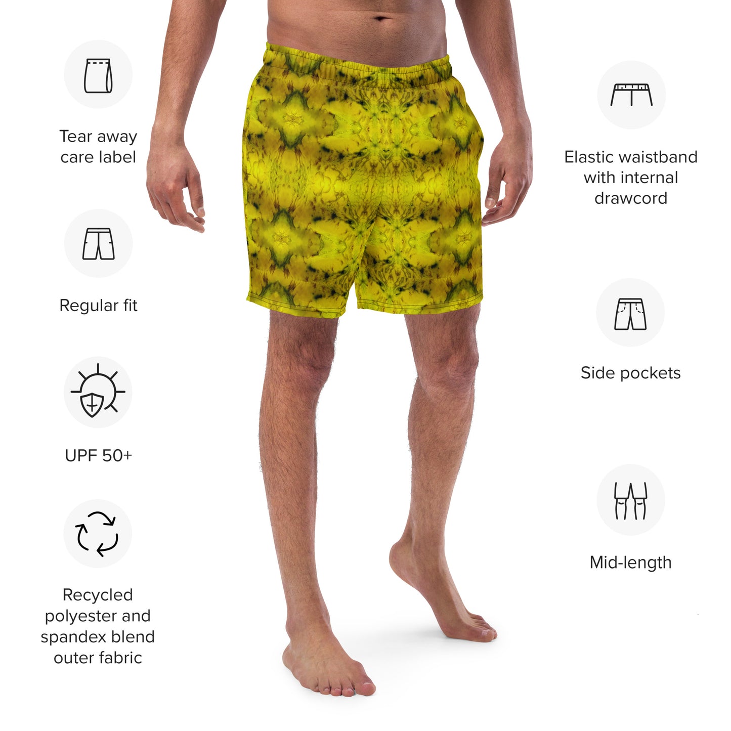 Swim Trunks (Virilis)(Purely Jade Light) RJSTHS2023 RJS