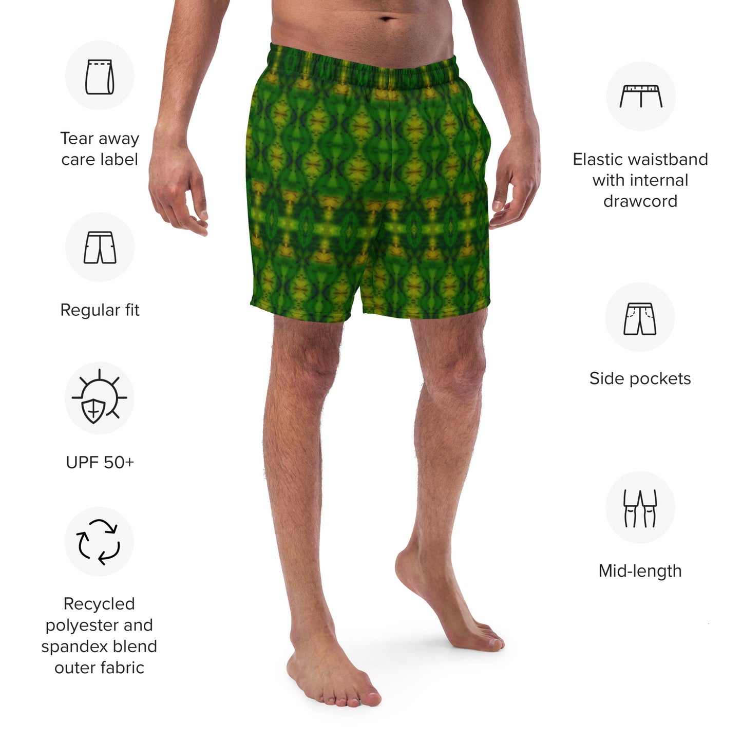 Swim Trunks (His/They)(Purely Jade Light) RJSTHS2023 RJS