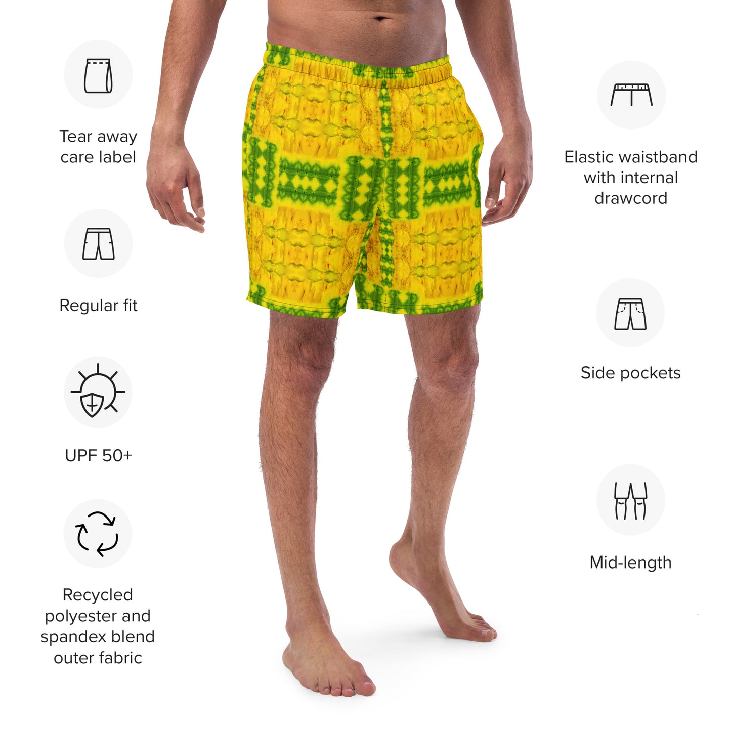 Swim Trunks (Virilis)(Purely Jade Light) RJSTHS2023 RJS