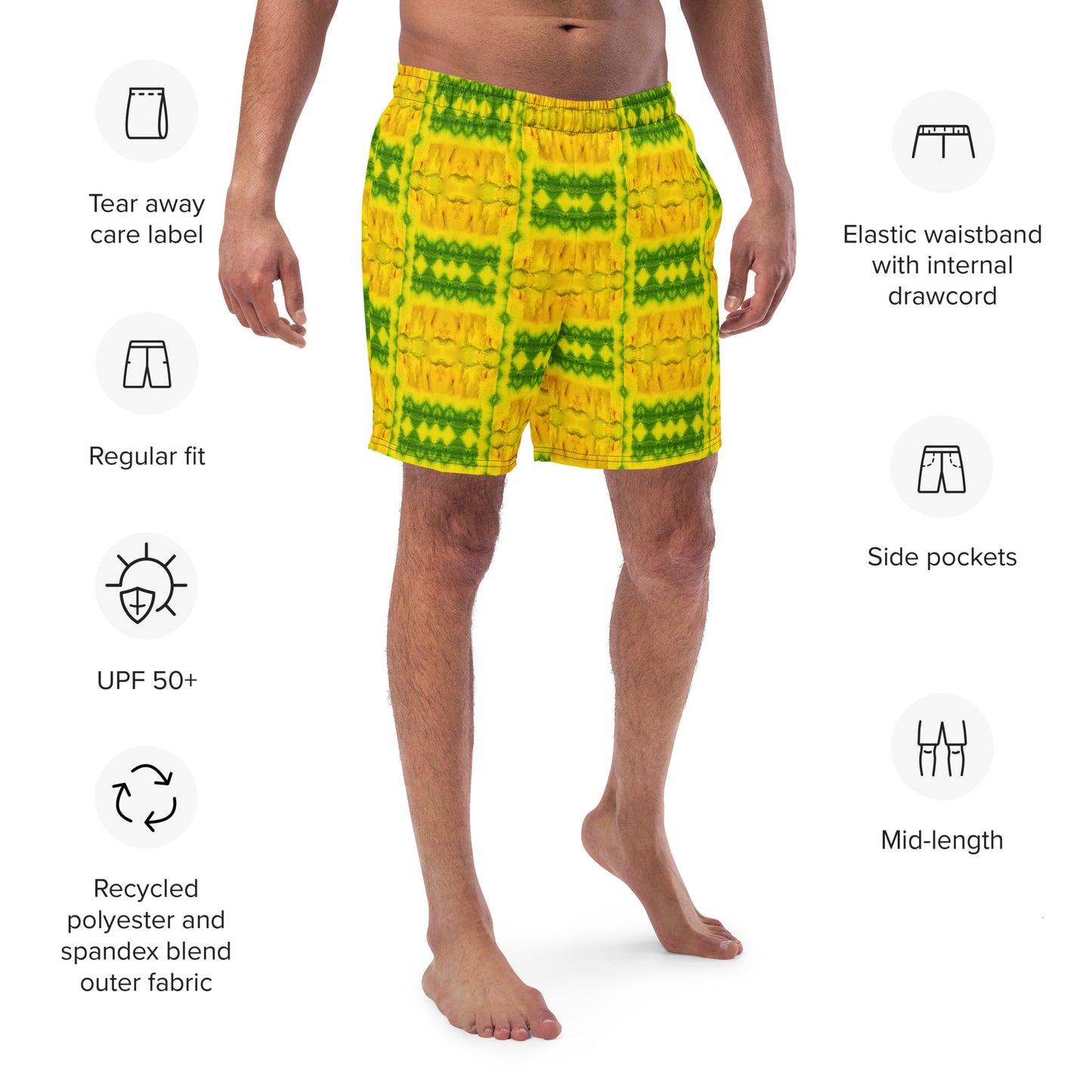 Swim Trunks (Virilis)(Purely Jade Light) RJSTHS2023 RJS