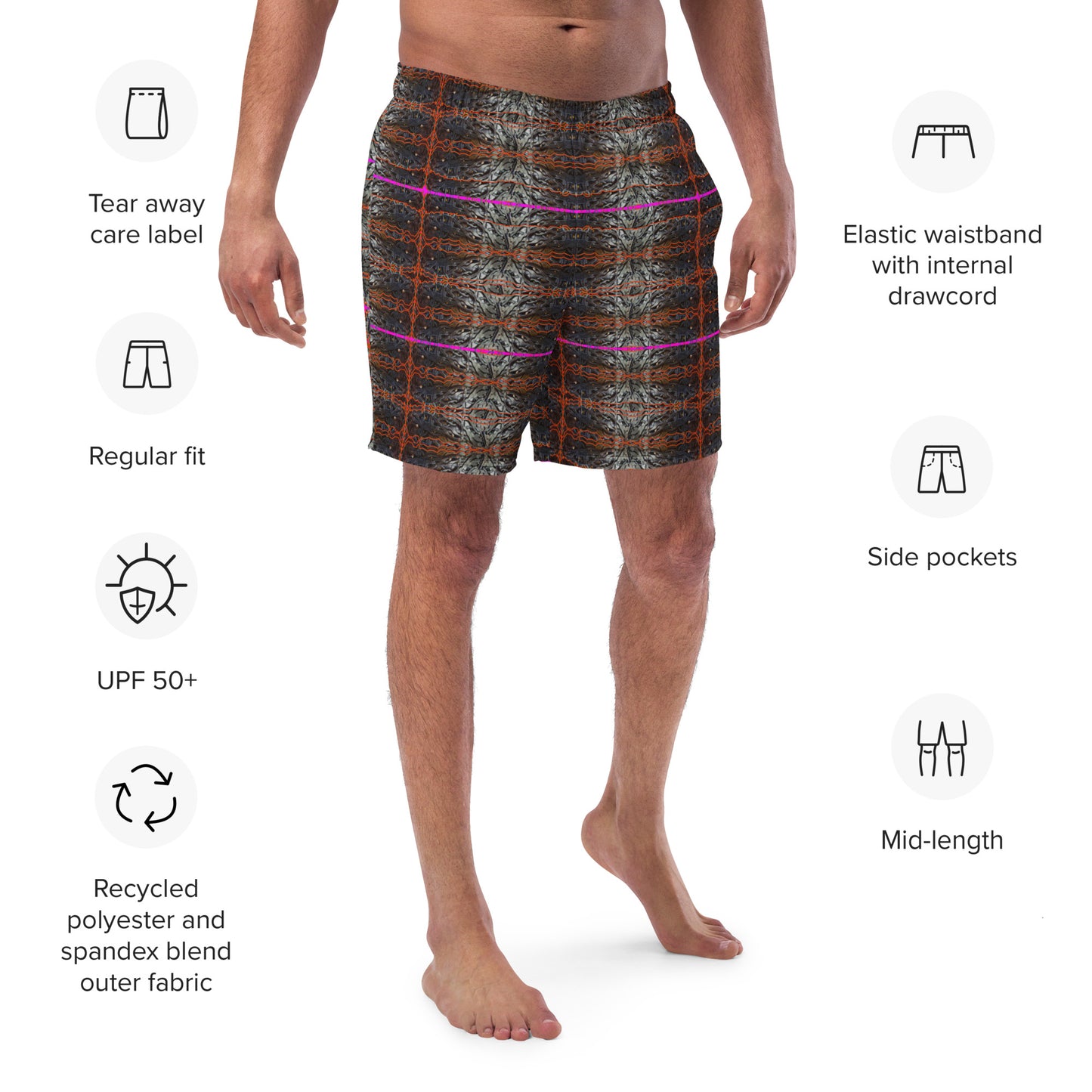 Swim Trunks (Virilis)(Rind#7 Tree Link) RJSTH@Fabric#7 RJSTHS2023 RJS