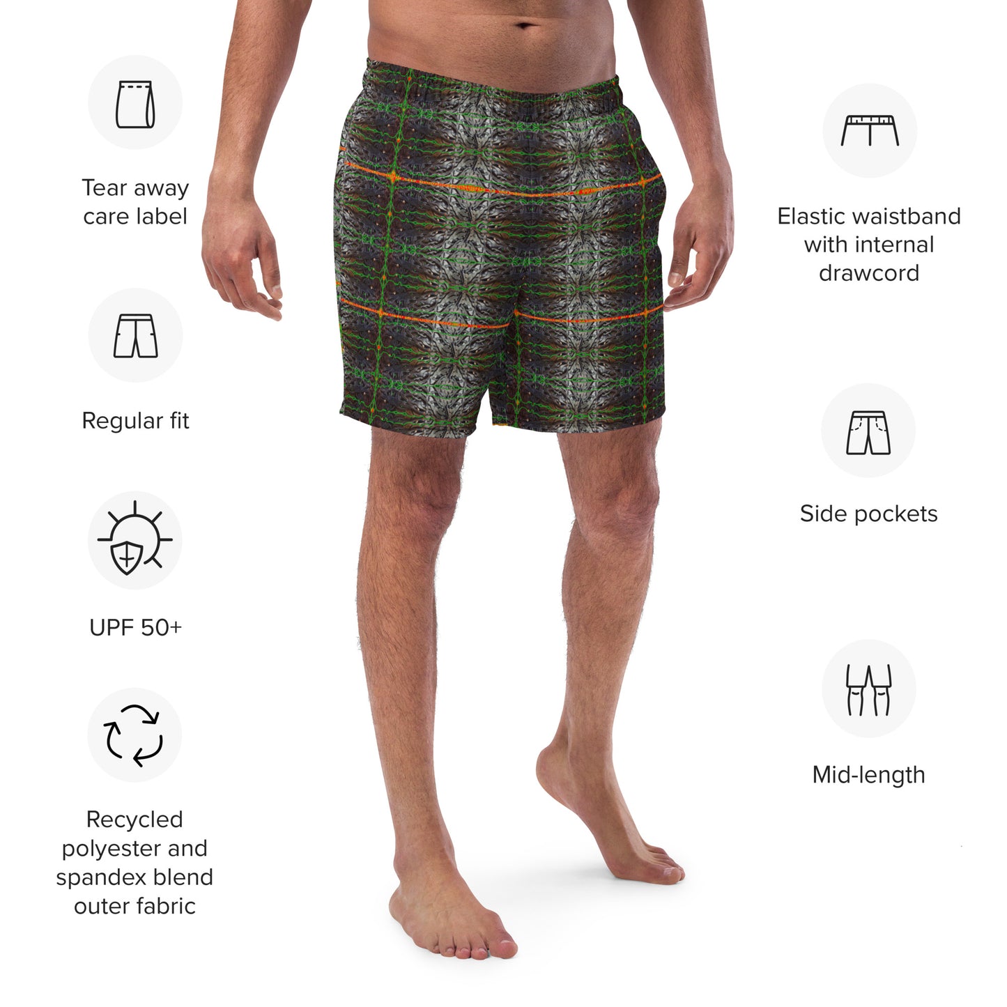 Swim Trunks (Virilis)(Rind#3 Tree Link) RJSTH@Fabric#3 RJSTHS2023 RJS