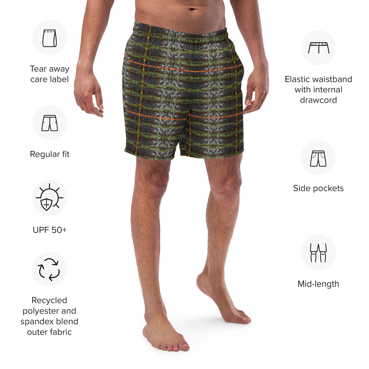 Swim Trunks (Virilis)(Rind#1 Tree Link) RJSTH@Fabric#1 RJSTHS2023 RJS