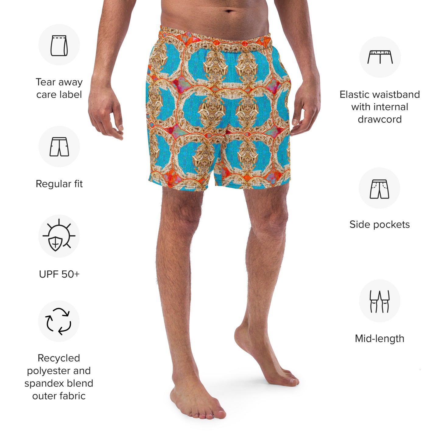 Swim Trunks (Virilis)(Ouroboros Smith Butterfly) RJSTH@Fabric#12 RJSTHS2023 RJS