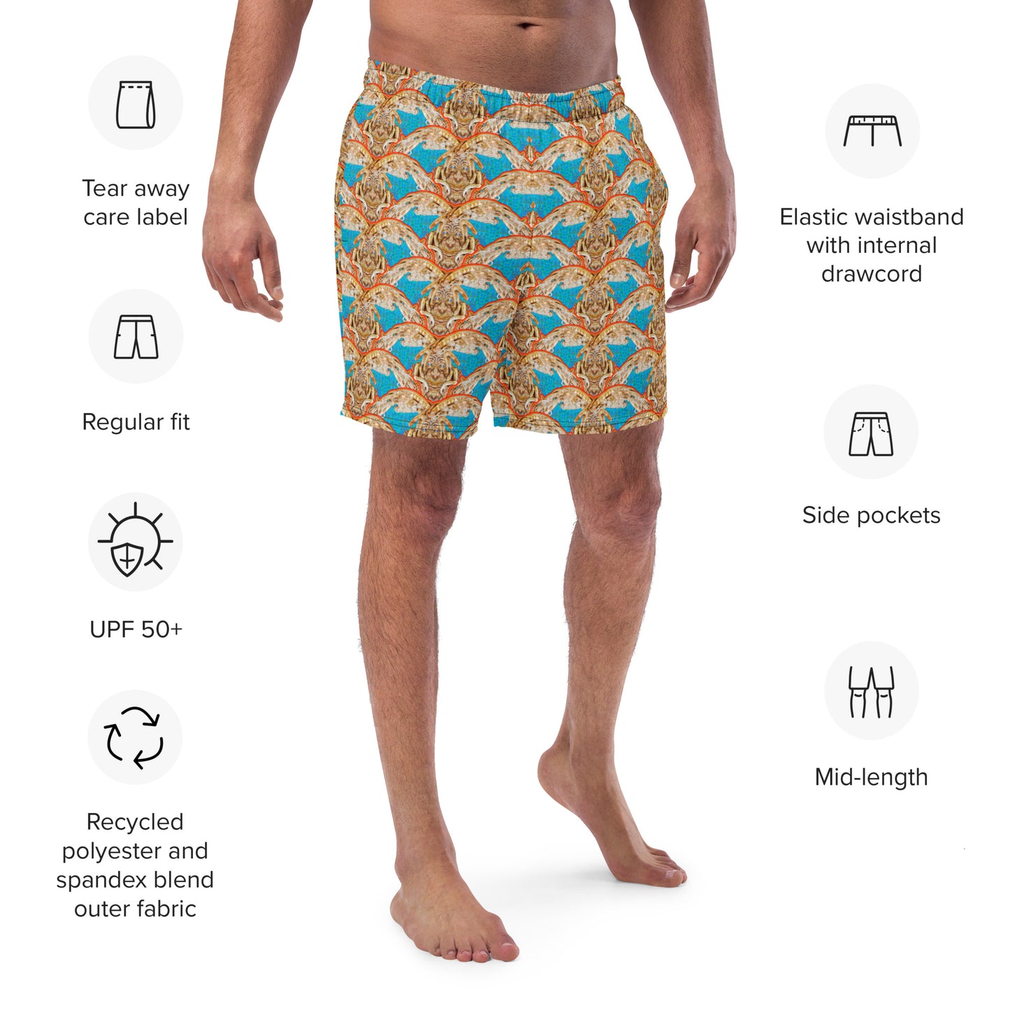 Swim Trunks (Virilis)(Ouroboros Smith Butterfly) RJSTH@Fabric#12 RJSTHS2023 RJS