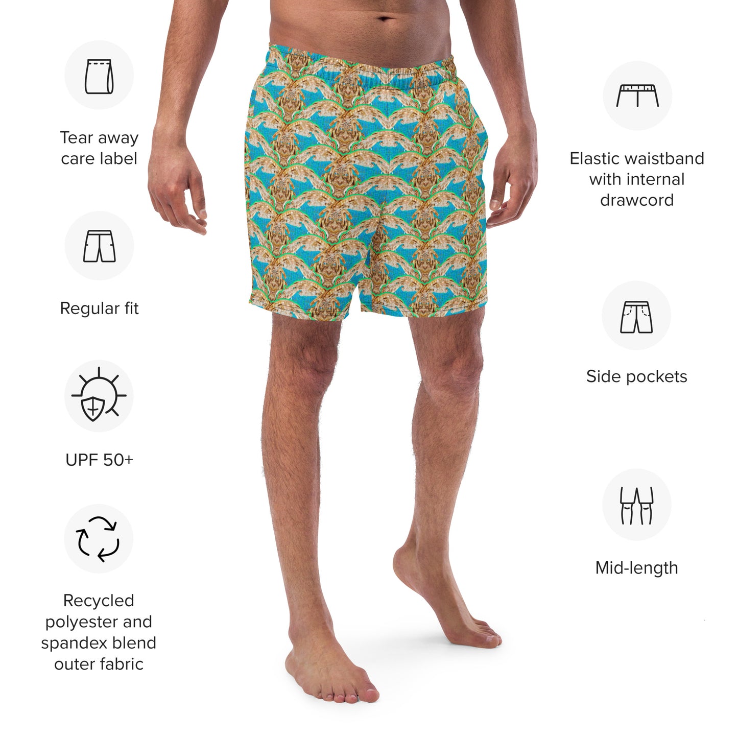 Swim Trunks (Virilis)(Ouroboros Smith Butterfly) RJSTH@Fabric#10 RJSTHS2023 RJS