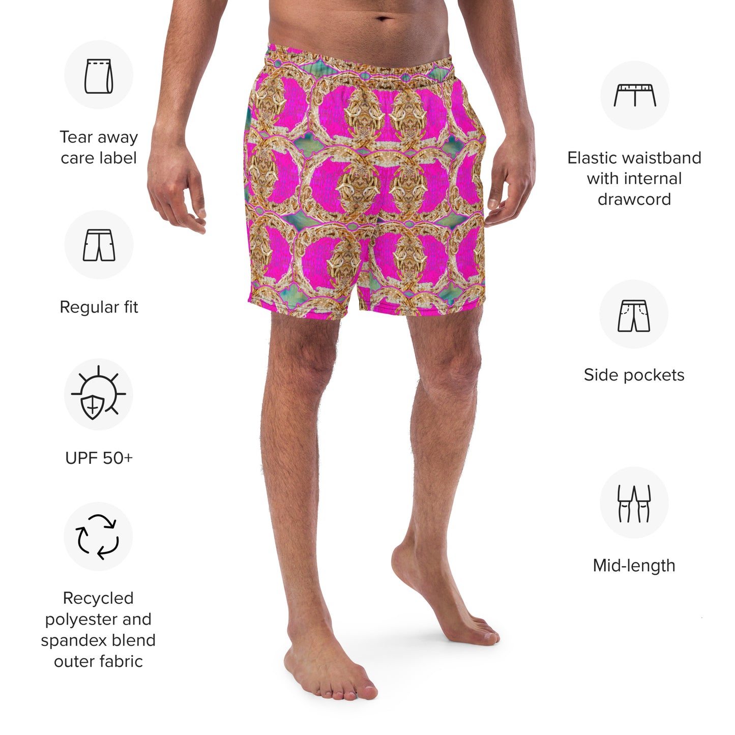 Swim Trunks (Virilis)(Ouroboros Smith Butterfly) RJSTH@Fabric#9 RJSTHS2023 RJS