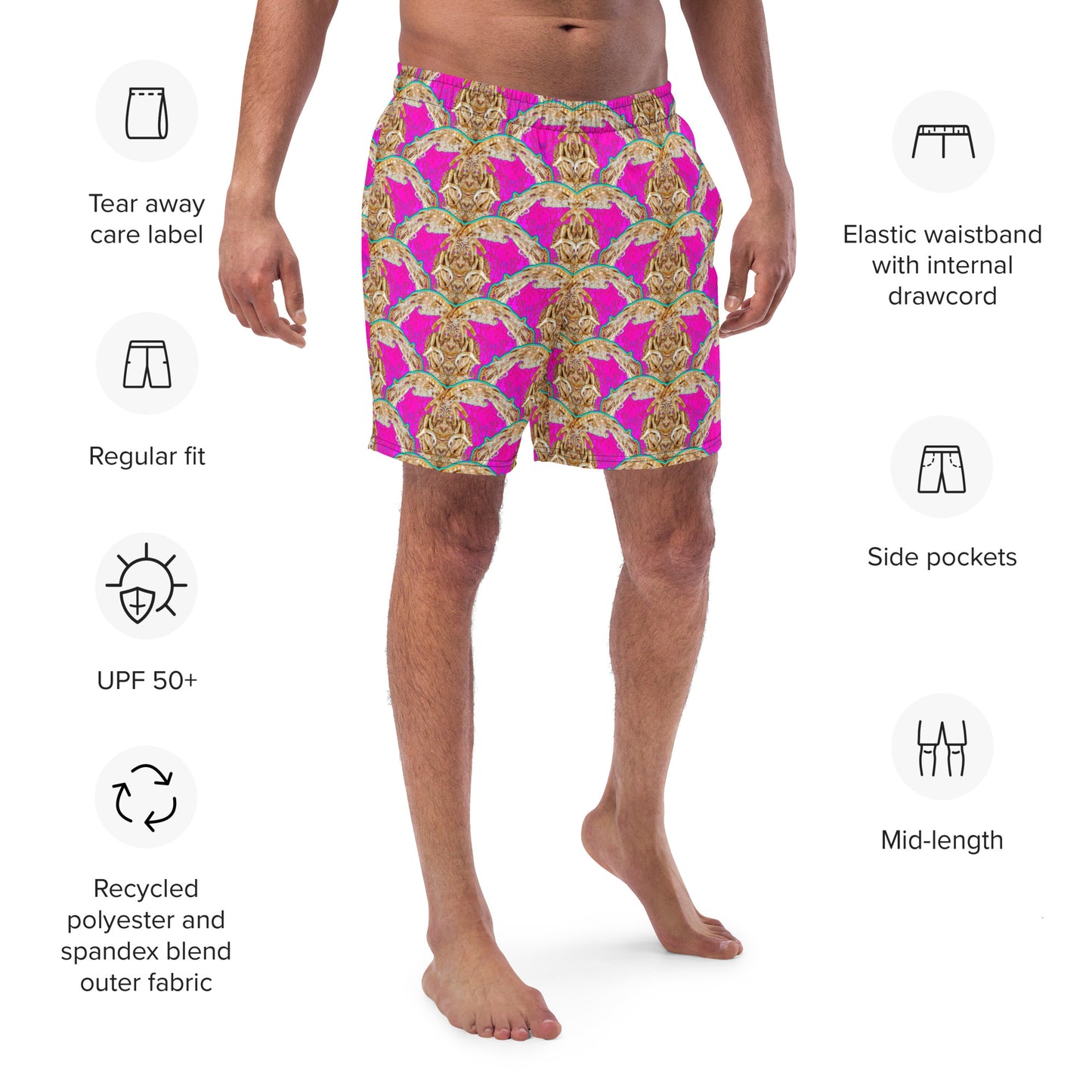 Swim Trunks (Virilis)(Ouroboros Smith Butterfly) RJSTH@Fabric#8 RJSTHS2023 RJS