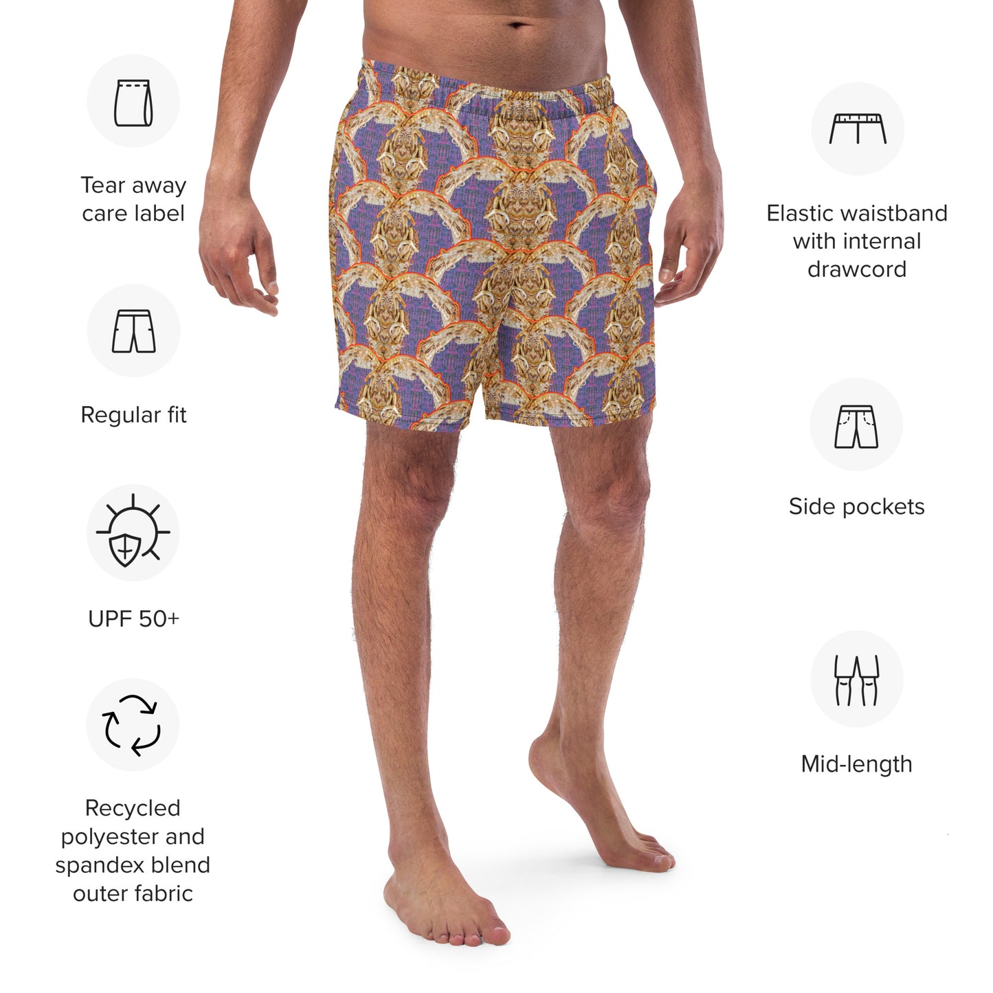 Swim Trunks (Virilis)(Ouroboros Smith Butterfly) RJSTH@Fabric#6 RJSTHS2023 RJS