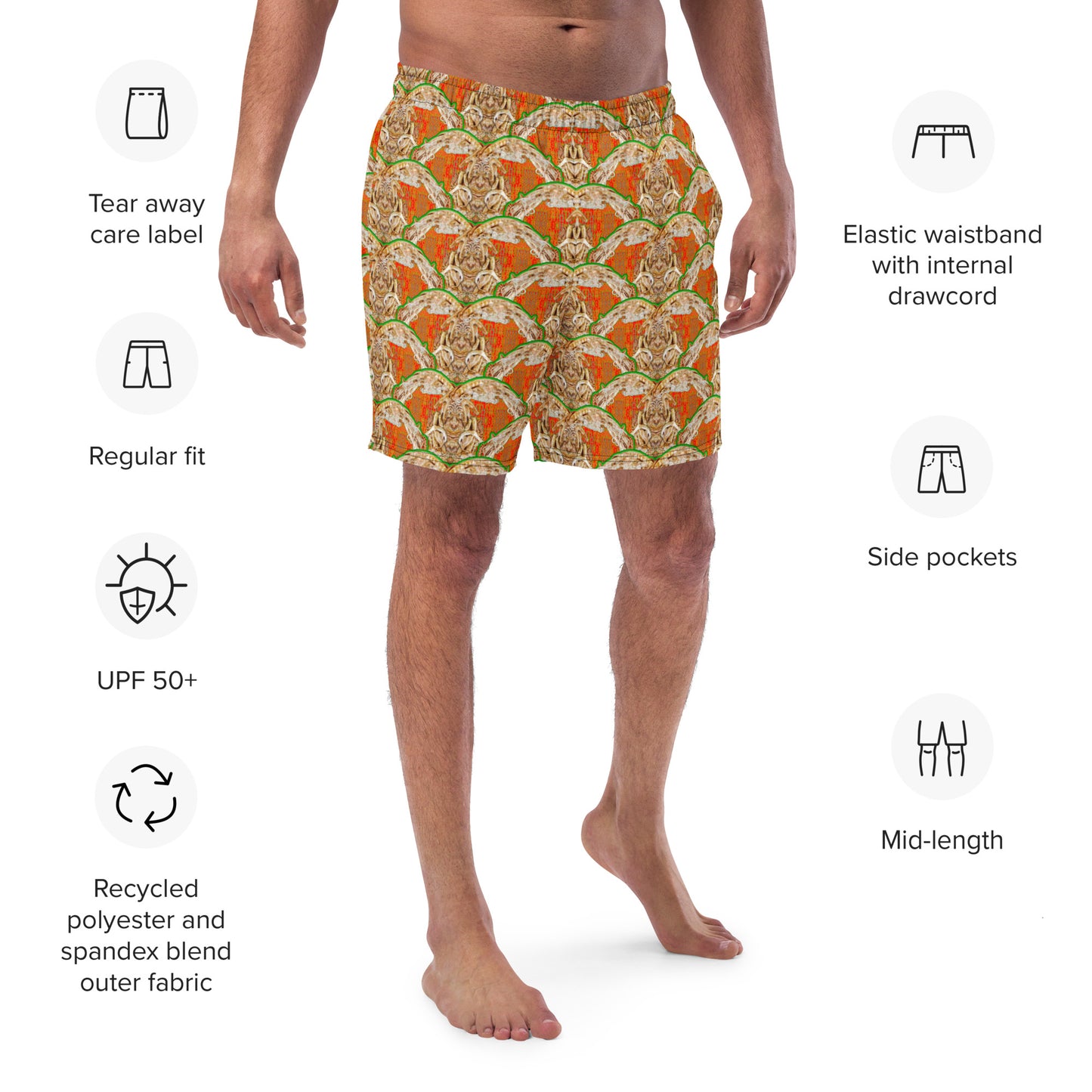 Swim Trunks (Virilis)(Ouroboros Smith Butterfly) RJSTH@Fabric#3 RJSTHS2023 RJS