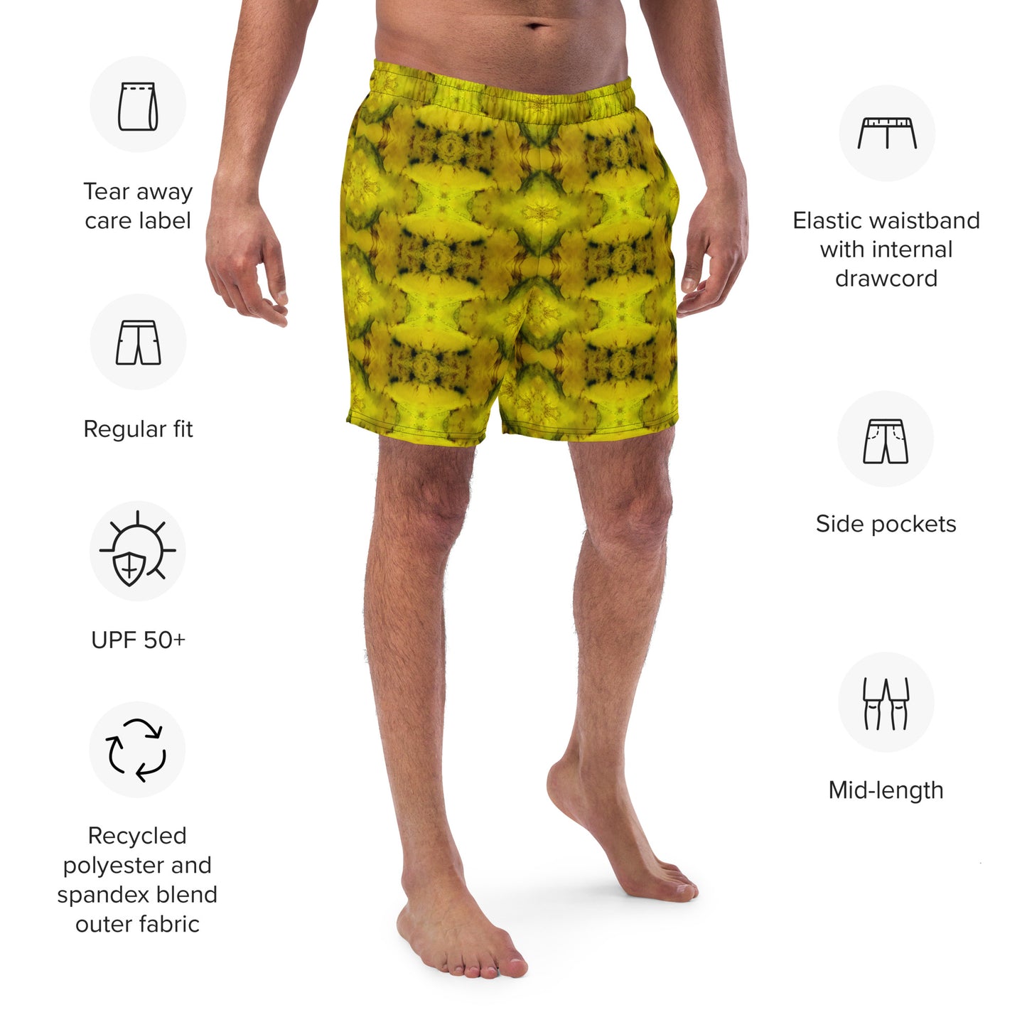 Swim Trunks (Virilis)(Purely Jade Light) RJSTHS2023 RJS