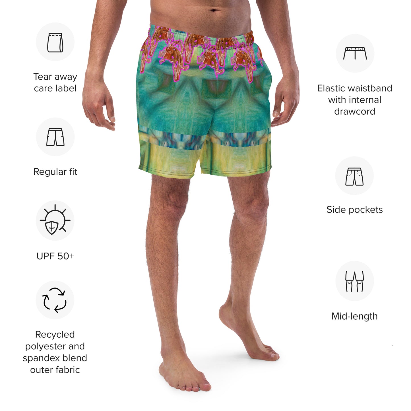 Swim Trunks (Virilis)(Silvan Sward Sift Sigh 1-5) RJSTH@Fabric#9 RJSTHS2023 RJS