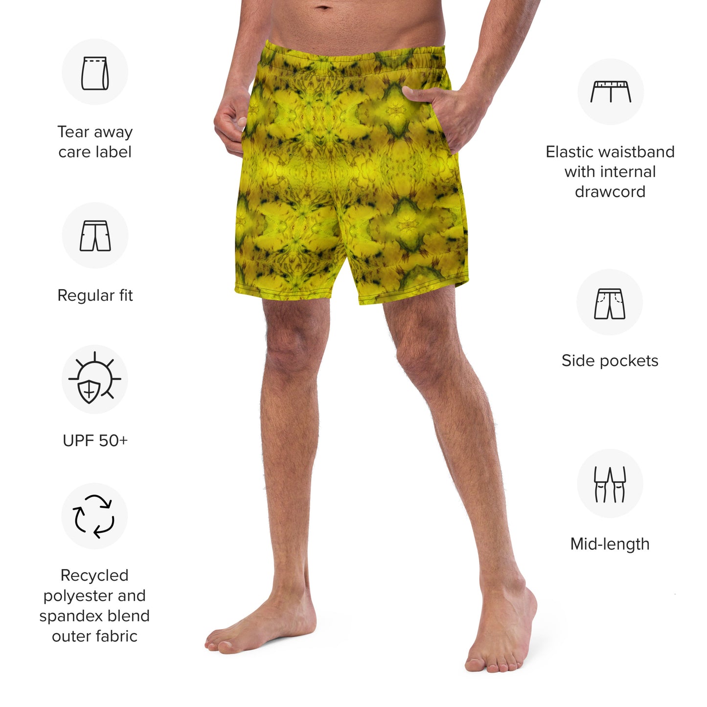 Swim Trunks (Virilis)(Purely Jade Light) RJSTHS2023 RJS