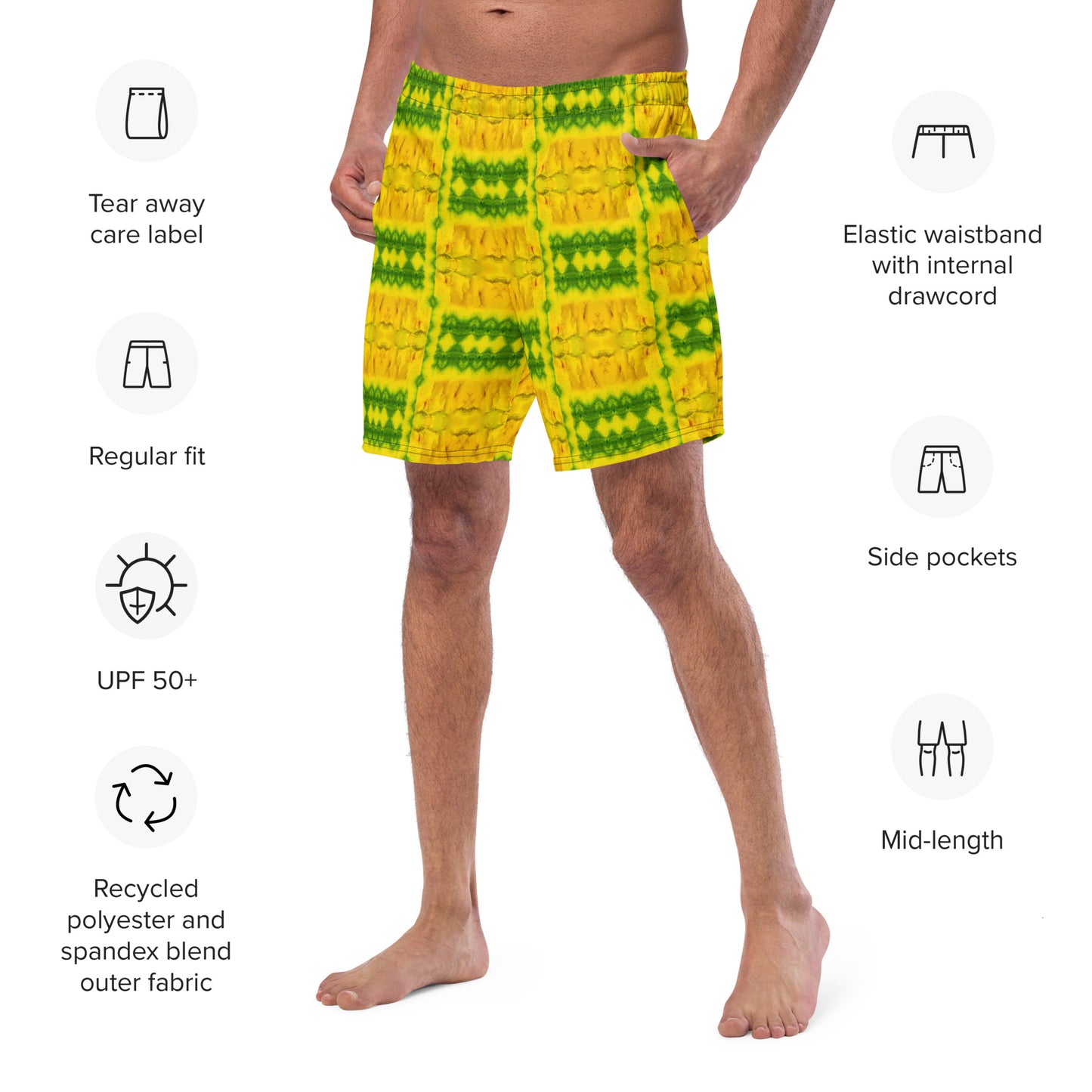 Swim Trunks (Virilis)(Purely Jade Light) RJSTHS2023 RJS