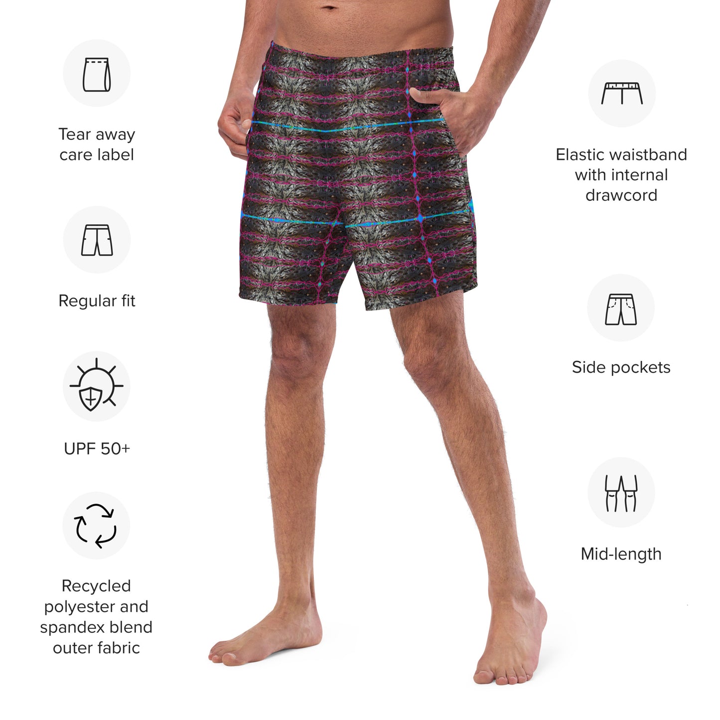 Swim Trunks (Virilis)(Rind#11 Tree Link) RJSTH@Fabric#11 RJSTHS2023 RJS