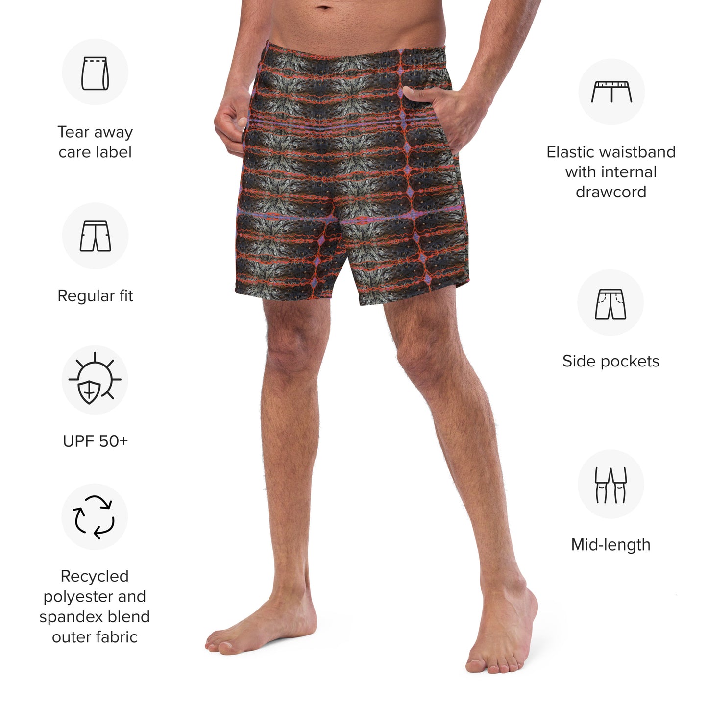 Swim Trunks (Virilis)(Rind#6 Tree Link) RJSTH@Fabric#6 RJSTHS2023 RJS