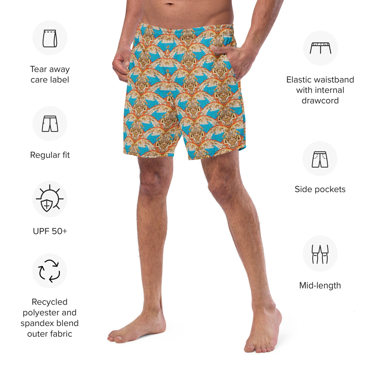 Swim Trunks (Virilis)(Ouroboros Smith Butterfly) RJSTH@Fabric#12 RJSTHS2023 RJS