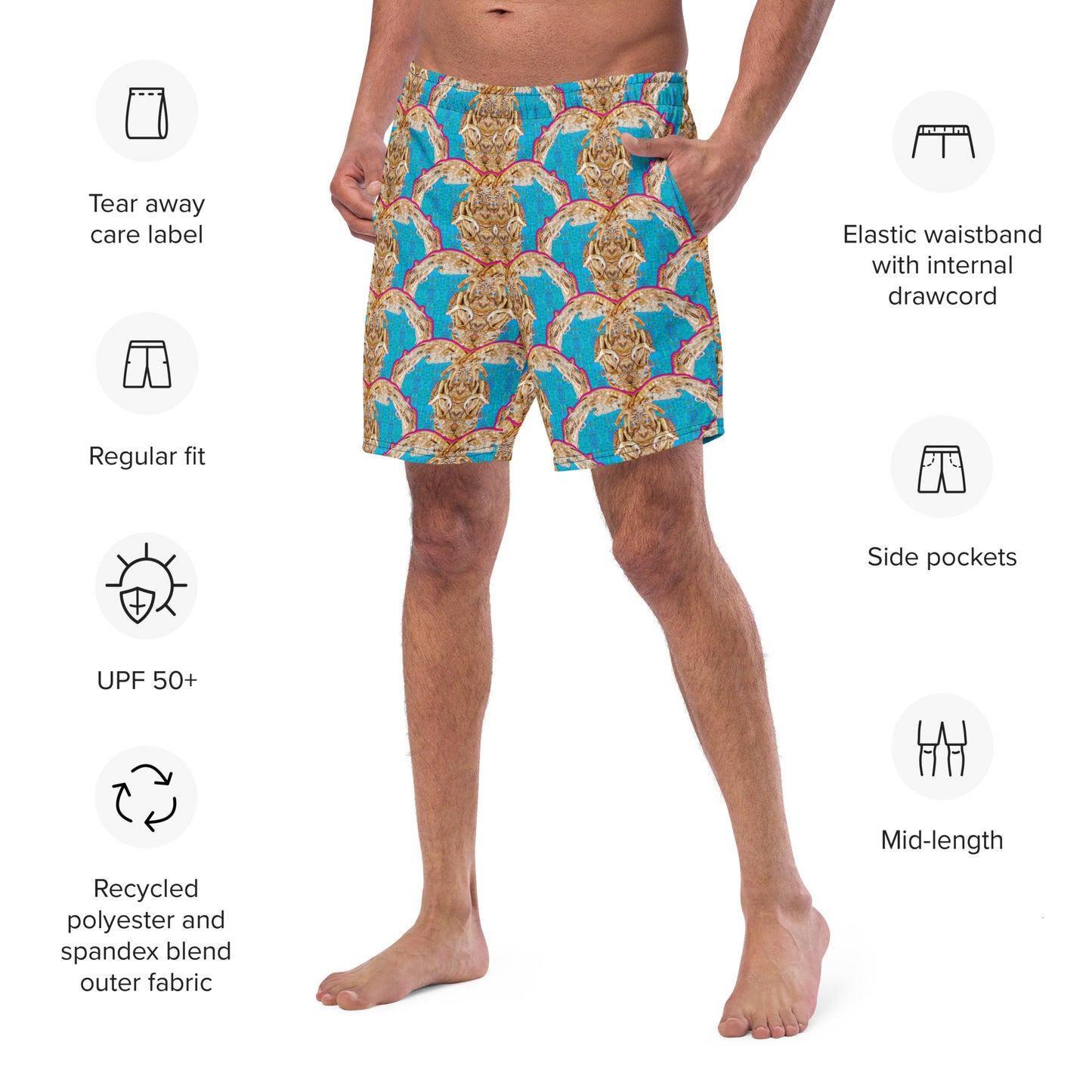 Swim Trunks (Virilis)(Ouroboros Smith Butterfly) RJSTH@Fabric#11 RJSTHS2023 RJS