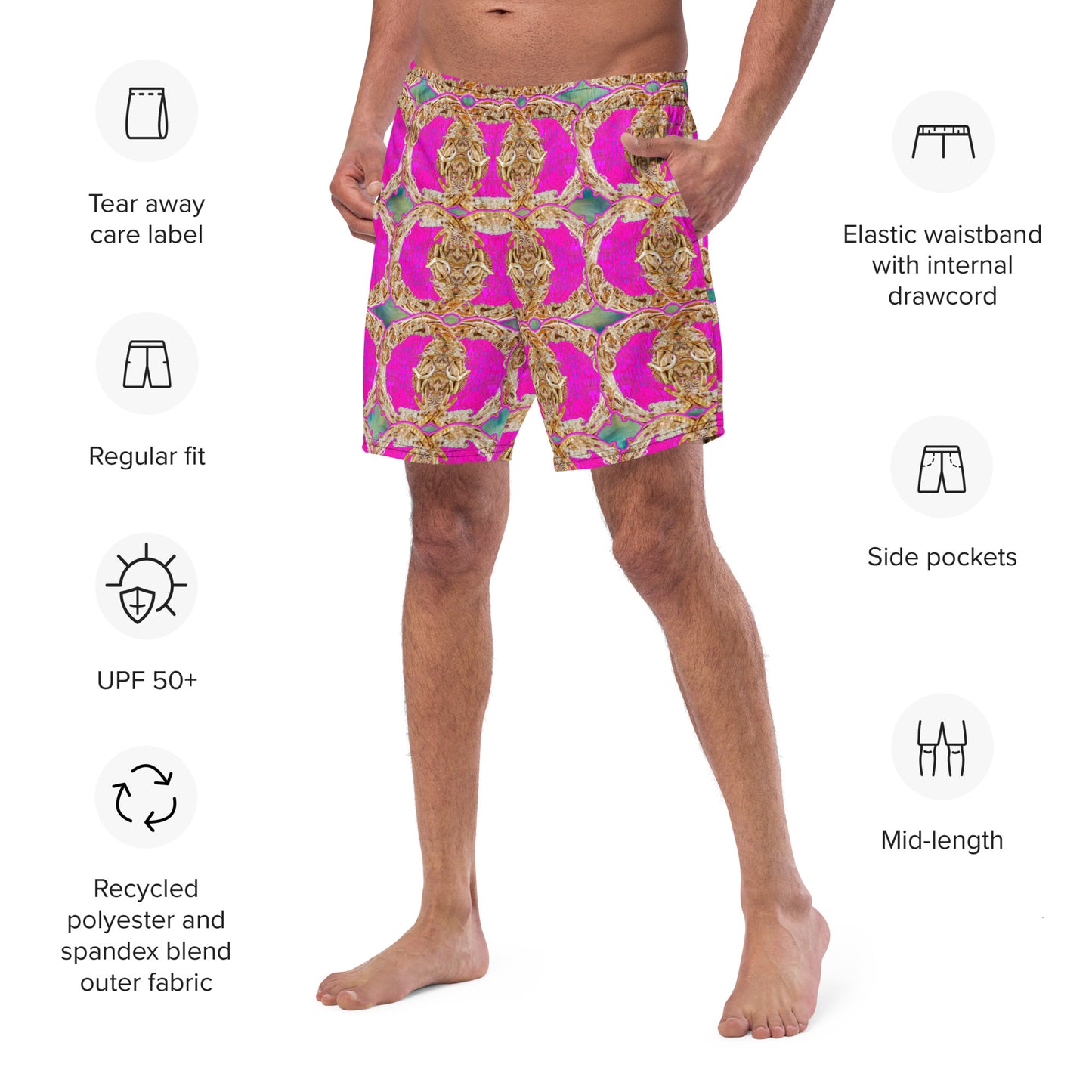 Swim Trunks (Virilis)(Ouroboros Smith Butterfly) RJSTH@Fabric#9 RJSTHS2023 RJS