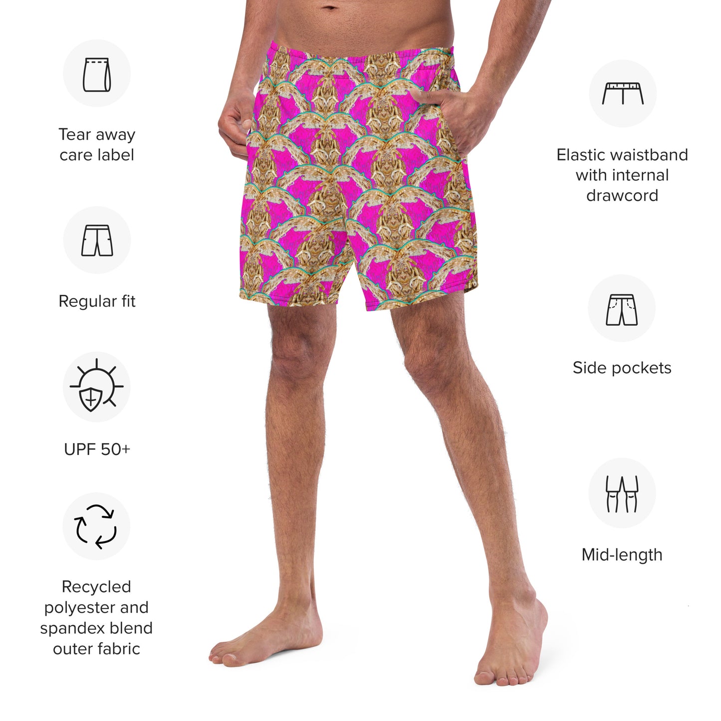 Swim Trunks (Virilis)(Ouroboros Smith Butterfly) RJSTH@Fabric#8 RJSTHS2023 RJS