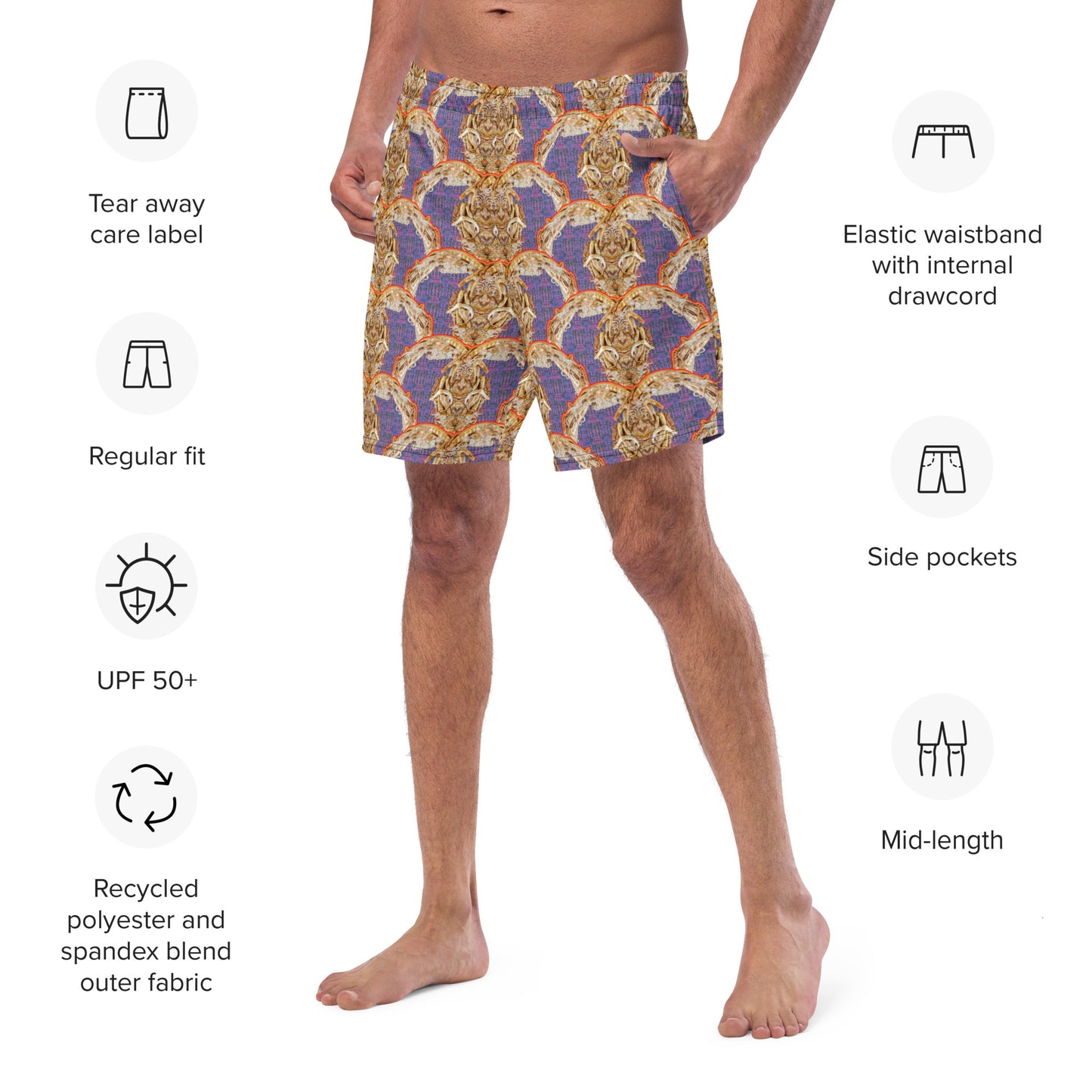 Swim Trunks (Virilis)(Ouroboros Smith Butterfly) RJSTH@Fabric#6 RJSTHS2023 RJS