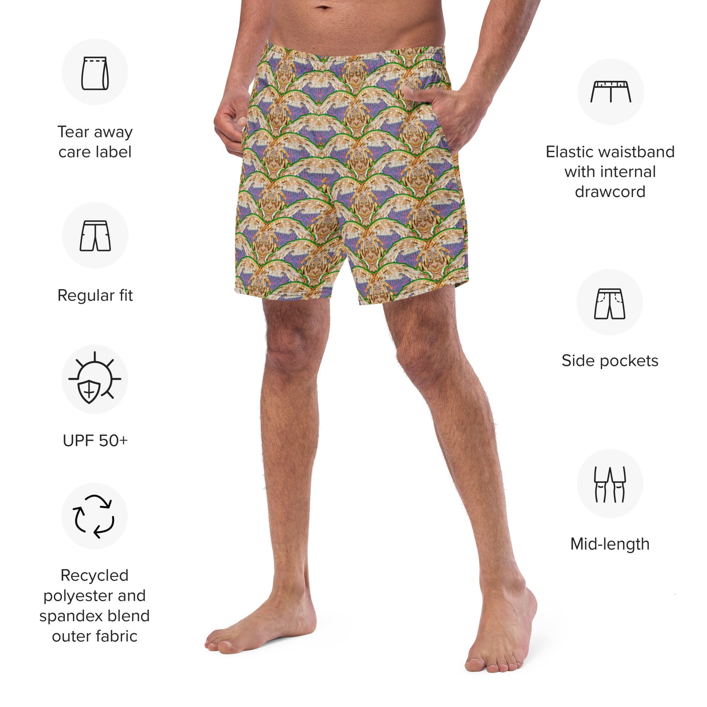 Swim Trunks (Virilis)(Ouroboros Smith Butterfly) RJSTH@Fabric#4 RJSTHS2023 RJS