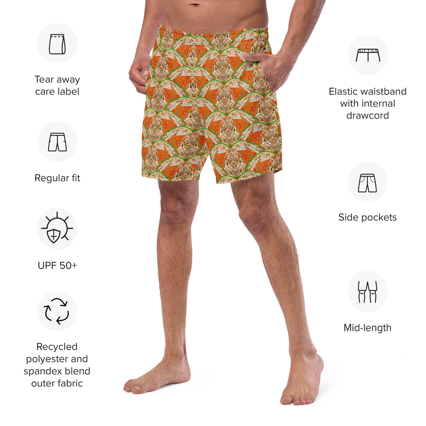 Swim Trunks (Virilis)(Ouroboros Smith Butterfly) RJSTH@Fabric#3 RJSTHS2023 RJS