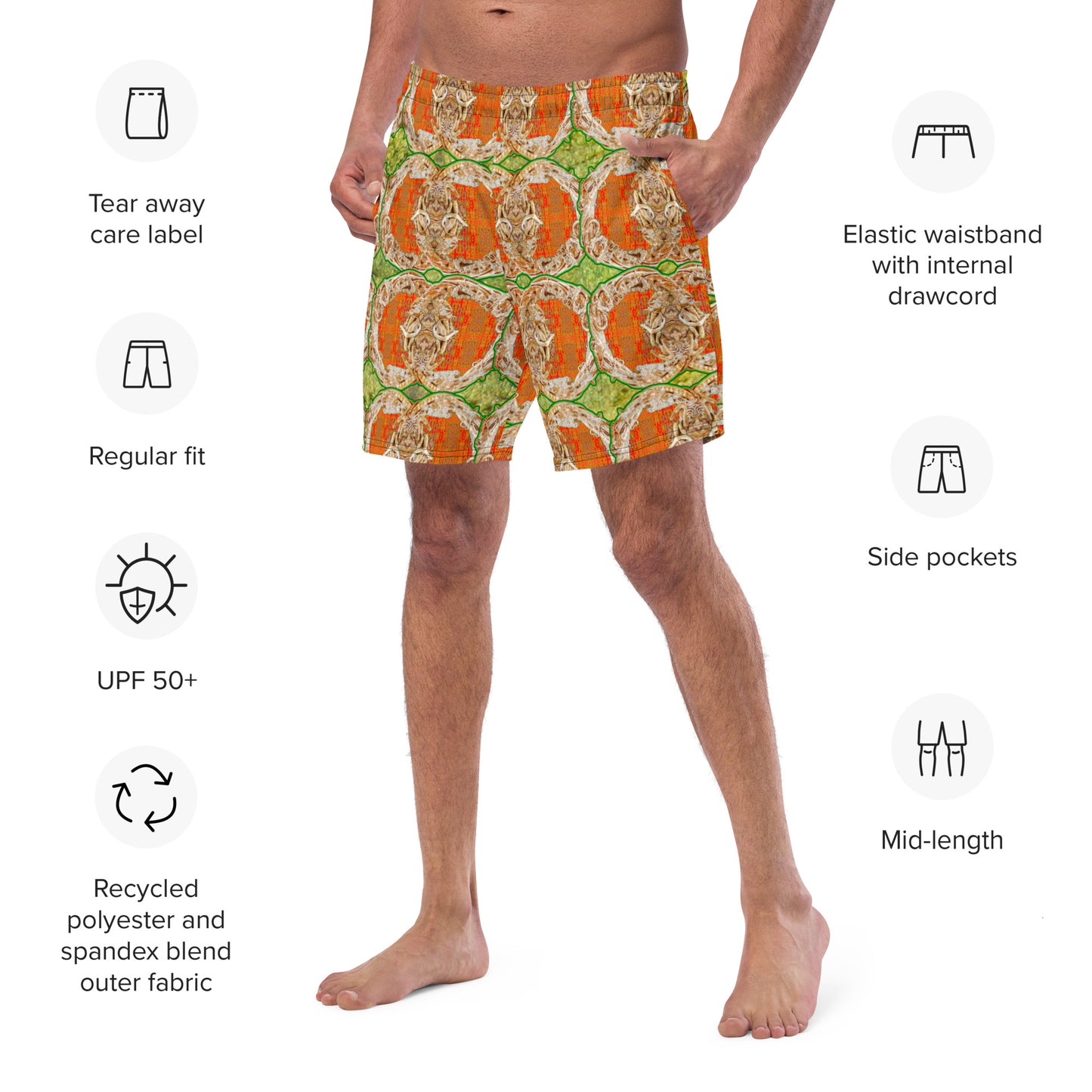 Swim Trunks (Virilis)(Ouroboros Smith Butterfly) RJSTH@Fabric#2 RJSTHS2023 RJS