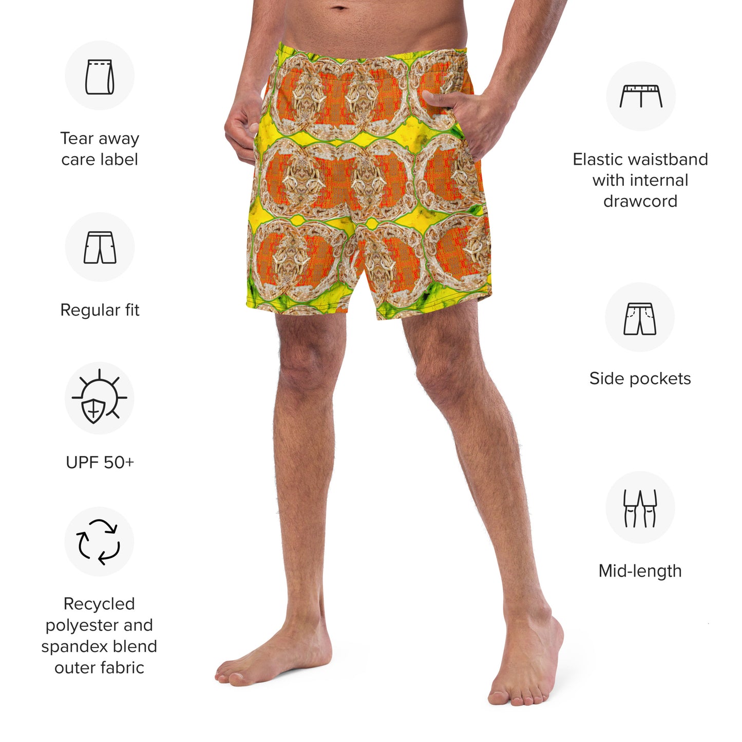 Swim Trunks (Virilis)(Ouroboros Smith Butterfly) RJSTH@Fabric#1 RJSTHS2023 RJS