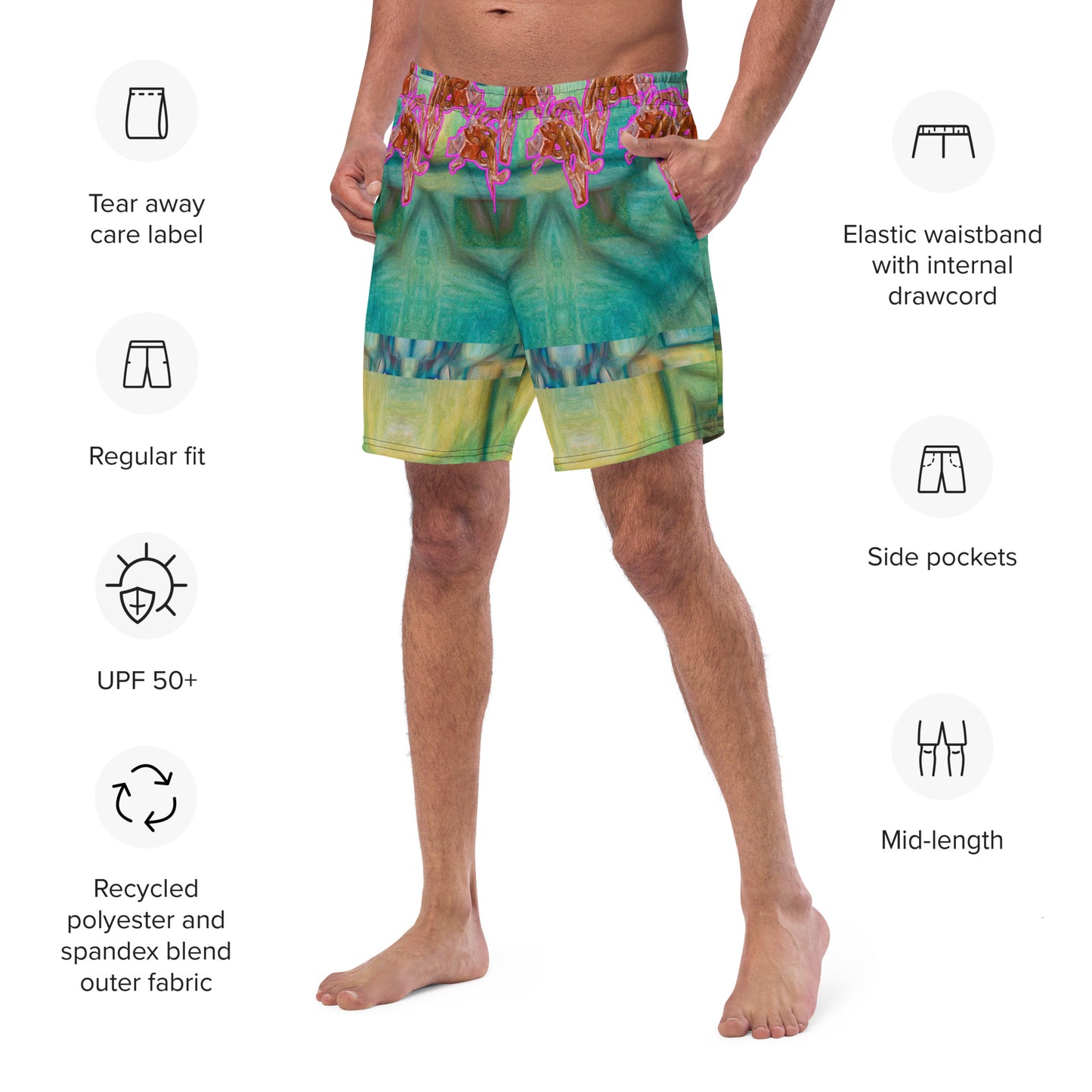 Swim Trunks (Virilis)(Silvan Sward Sift Sigh 1-5) RJSTH@Fabric#9 RJSTHS2023 RJS