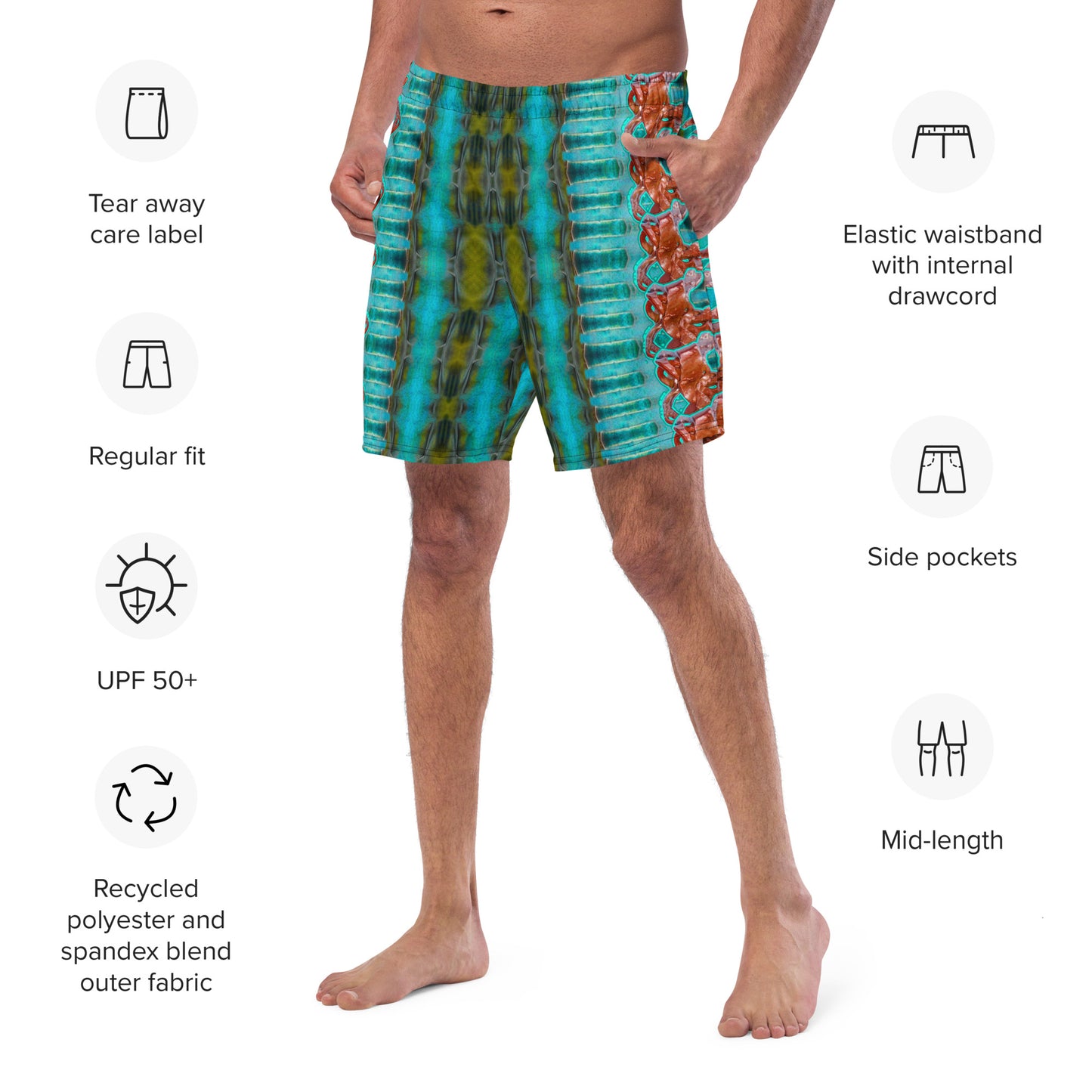 Swim Trunks (Virilis)(Silvan Sward Sift Sigh 1-3) RJSTH@Fabric#8 RJSTHS2023 RJS