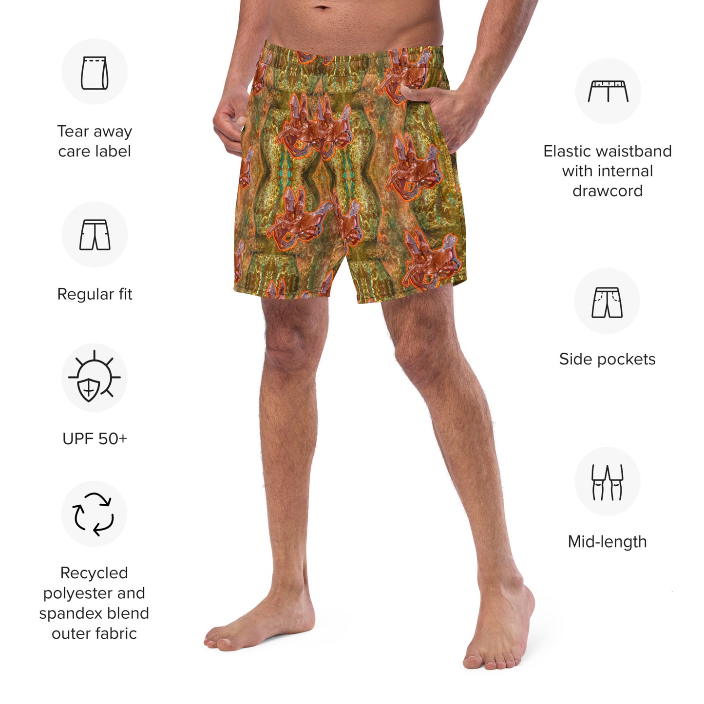 Swim Trunks (Virilis)(Silvan Sward Sift Sigh 1-3) RJSTH@Fabric#6 RJSTHS2023 RJS