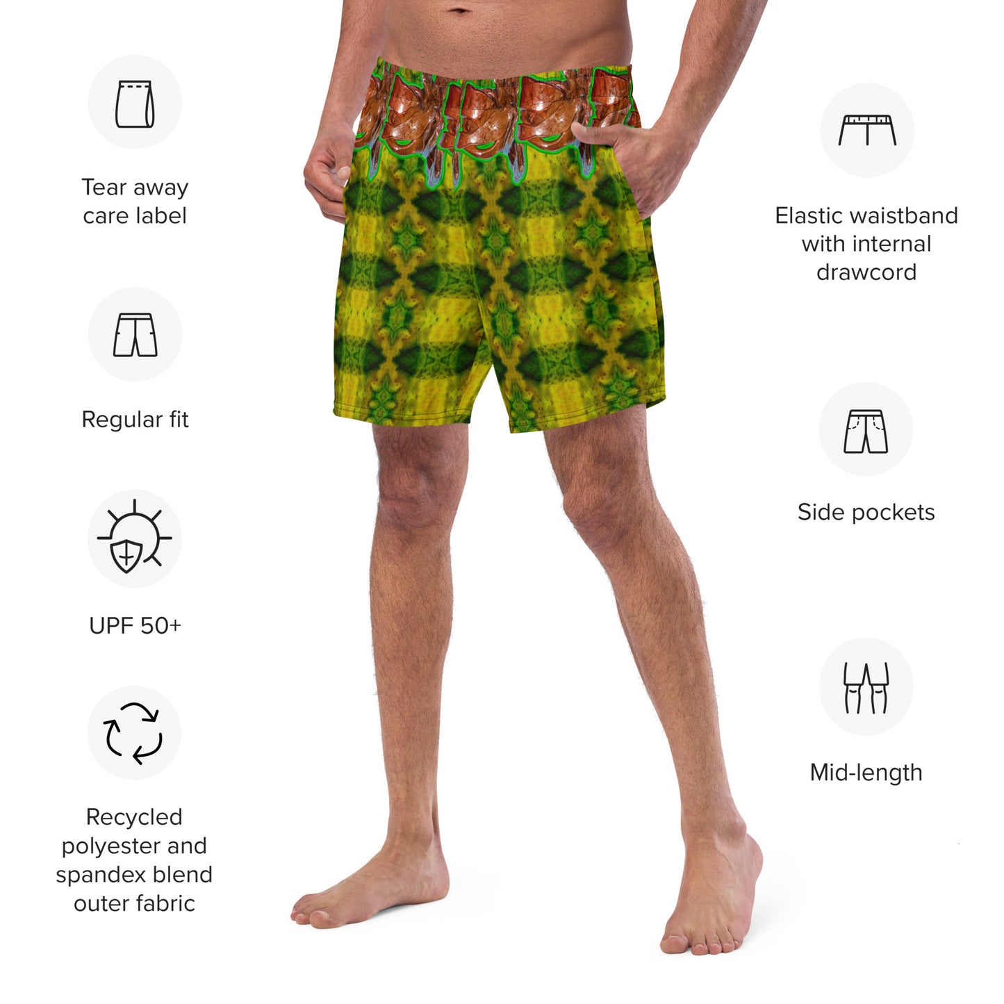 Swim Trunks (Virilis)(Silvan Sward Sift Sigh 1-7) RJSTH@Fabric#3 RJSTHS2023 RJS