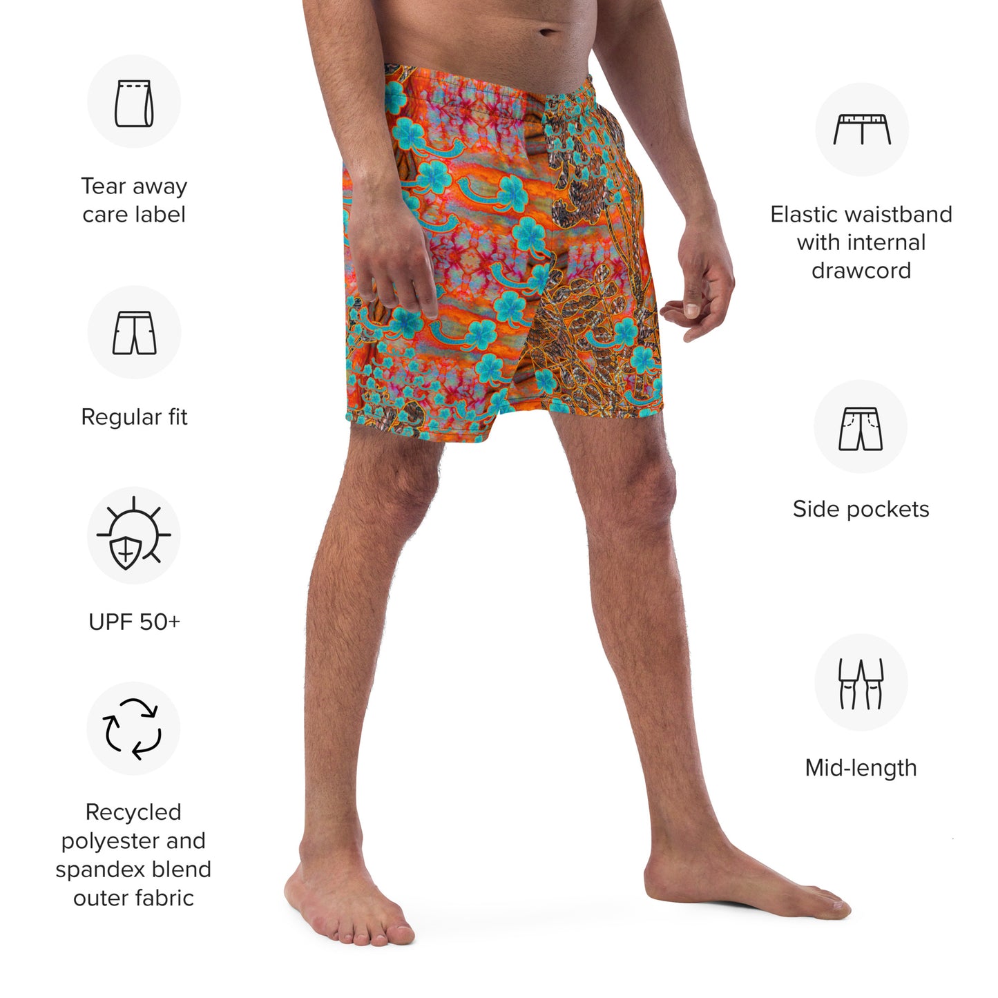 Swim Trunks (Virilis)(WindSong Flower) RJSTH@Fabric#12 RJSTHS2023 RJS