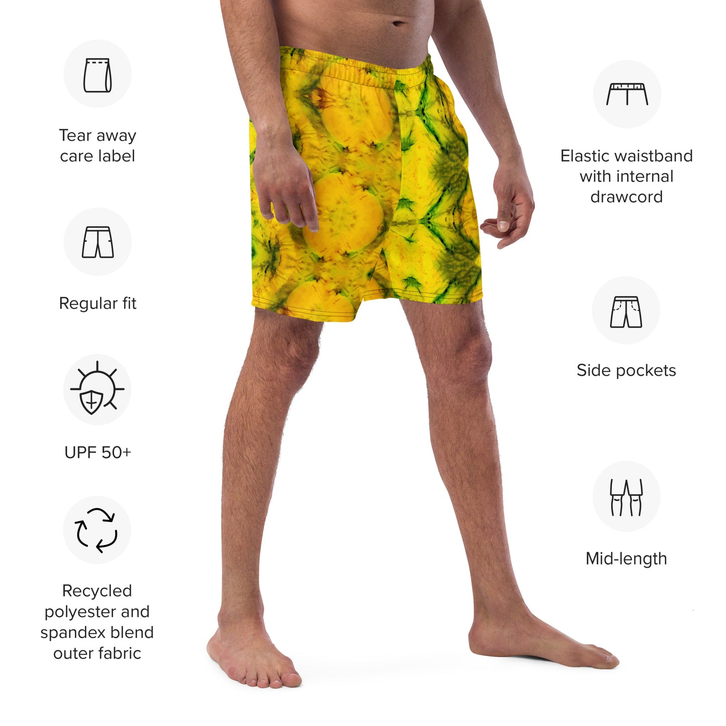 Swim Trunks (Virilis)(Purely Jade Light) RJSTHS2023 RJS