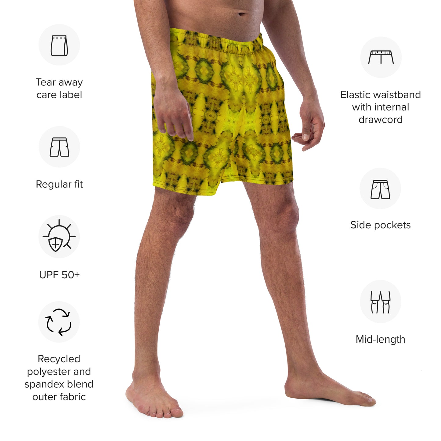 Swim Trunks (Virilis)(Purely Jade Light) RJSTHS2023 RJS