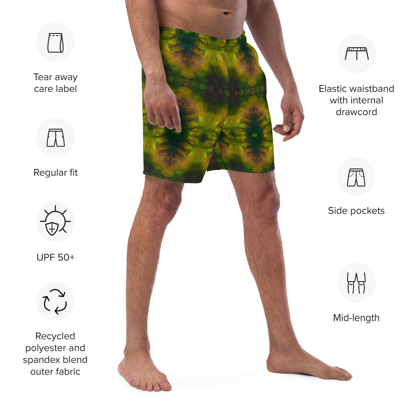 Swim Trunks (Virilis)(Purely Jade Light) RJSTHS2023 RJS