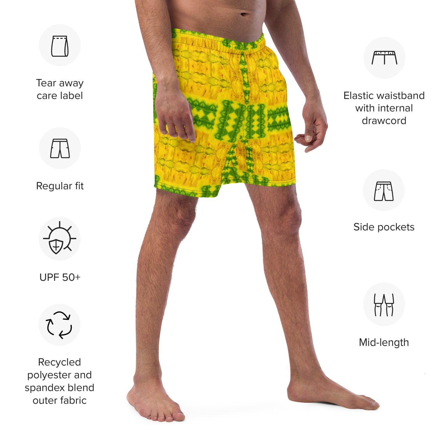 Swim Trunks (Virilis)(Purely Jade Light) RJSTHS2023 RJS