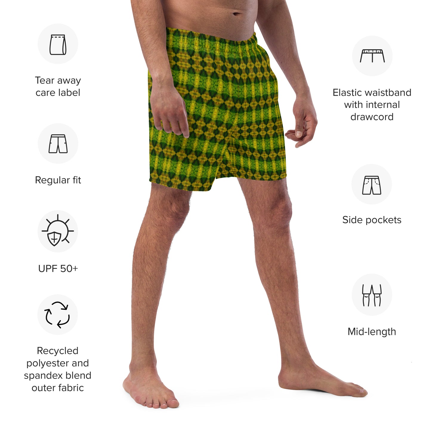 Swim Trunks (Virilis)(Purely Jade Light) RJSTHS2023 RJS