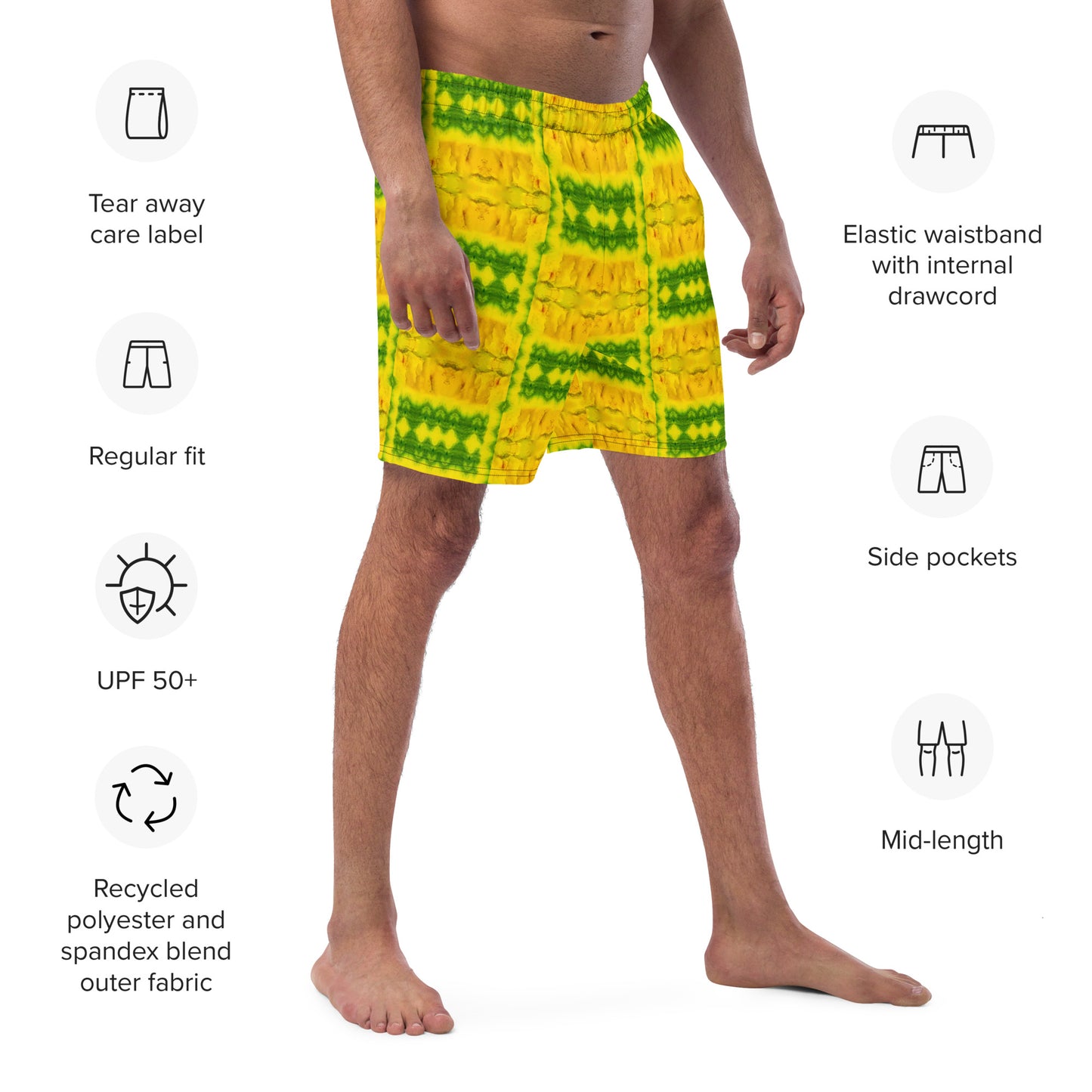 Swim Trunks (Virilis)(Purely Jade Light) RJSTHS2023 RJS