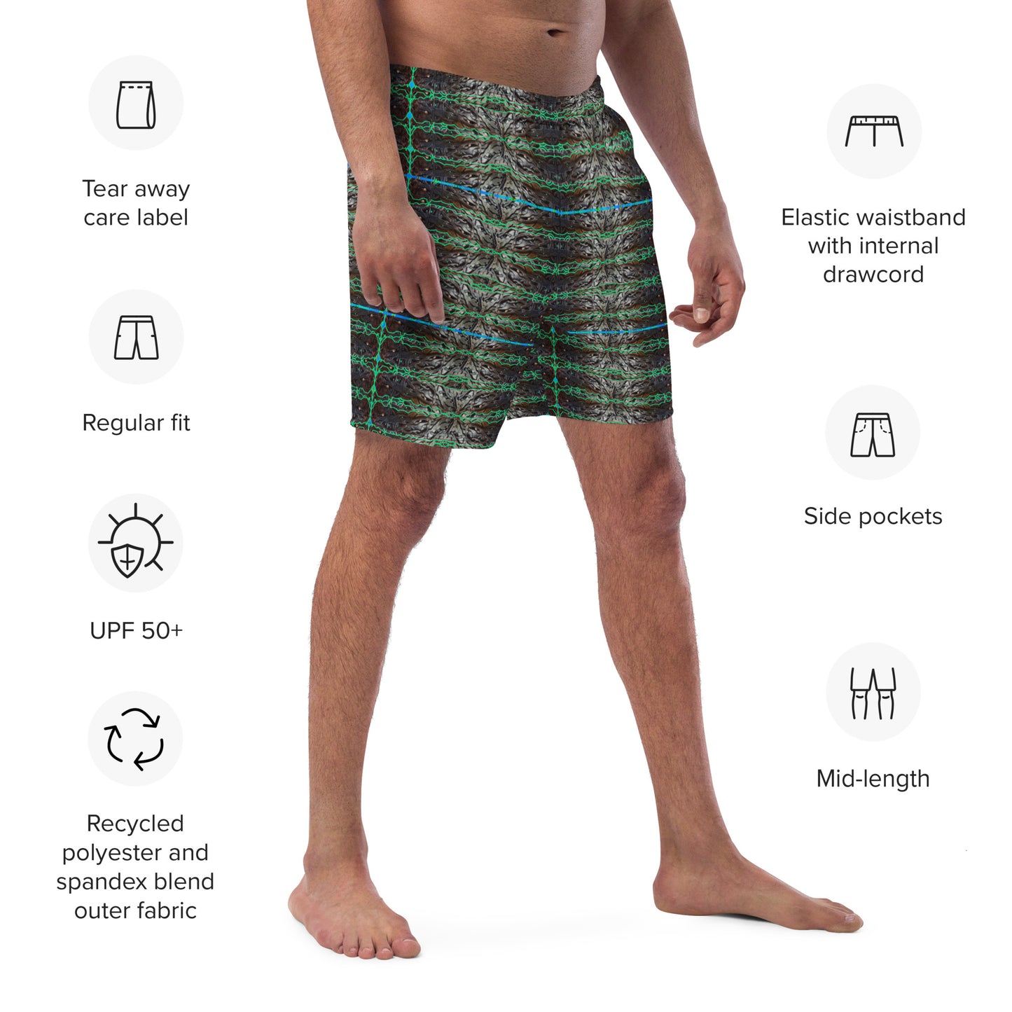 Swim Trunks (Virilis)(Rind#10 Tree Link) RJSTH@Fabric#10 RJSTHS2023 RJS