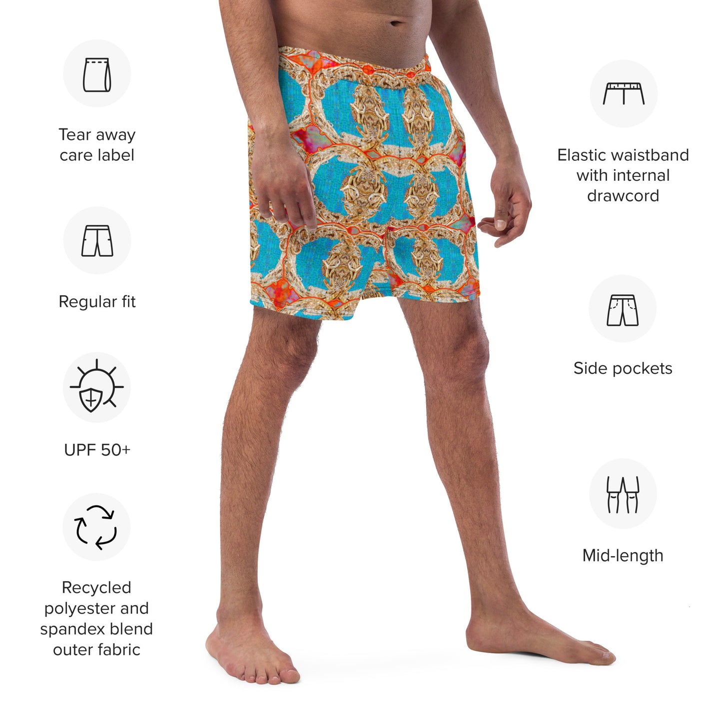 Swim Trunks (Virilis)(Ouroboros Smith Butterfly) RJSTH@Fabric#12 RJSTHS2023 RJS