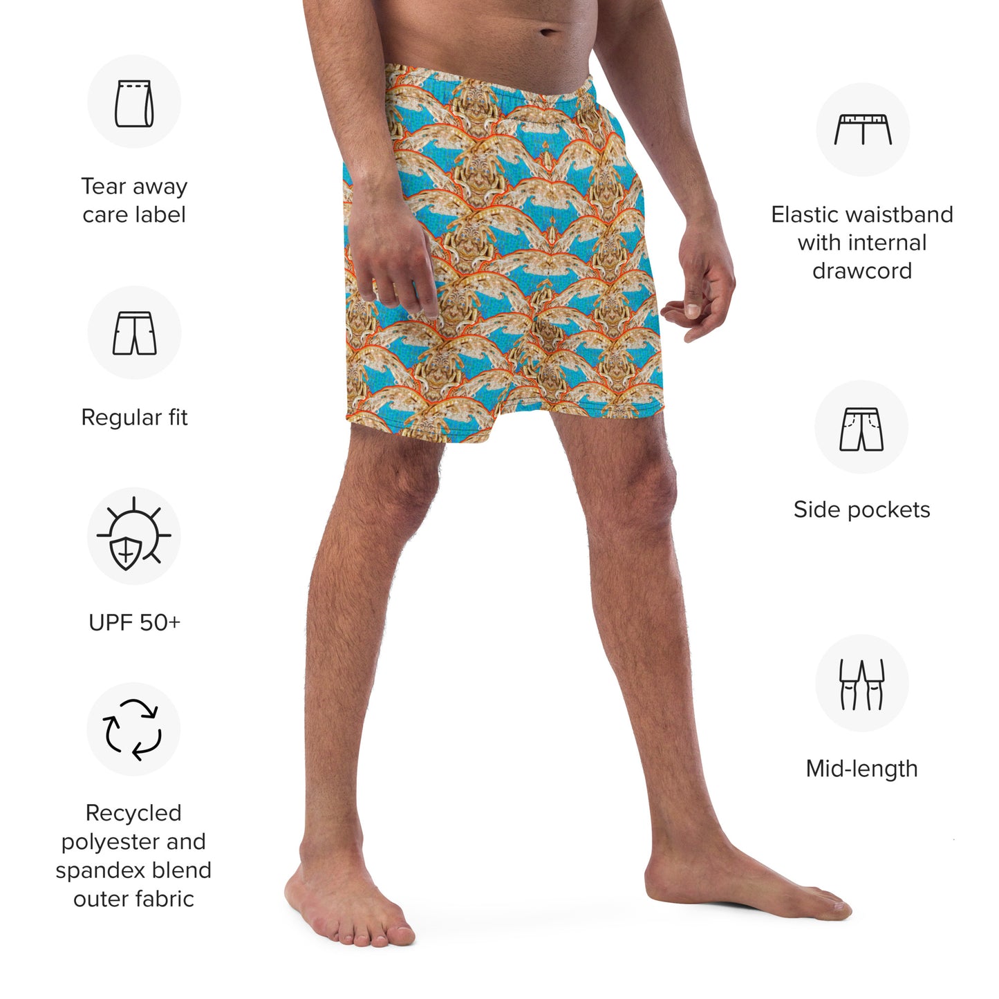 Swim Trunks (Virilis)(Ouroboros Smith Butterfly) RJSTH@Fabric#12 RJSTHS2023 RJS