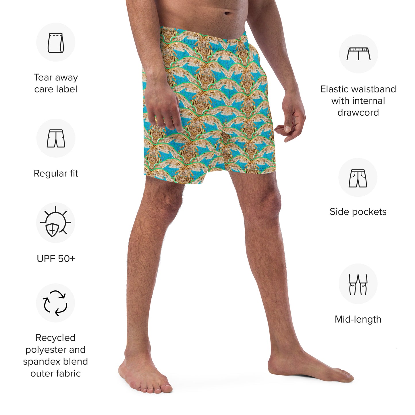 Swim Trunks (Virilis)(Ouroboros Smith Butterfly) RJSTH@Fabric#10 RJSTHS2023 RJS