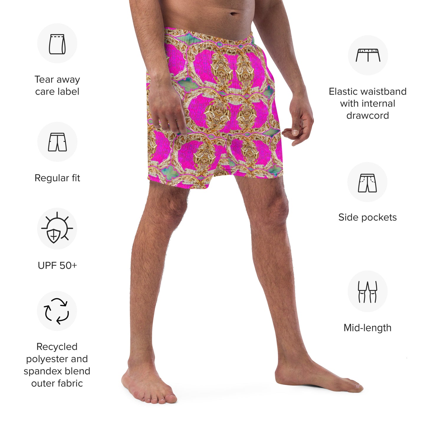 Swim Trunks (Virilis)(Ouroboros Smith Butterfly) RJSTH@Fabric#9 RJSTHS2023 RJS