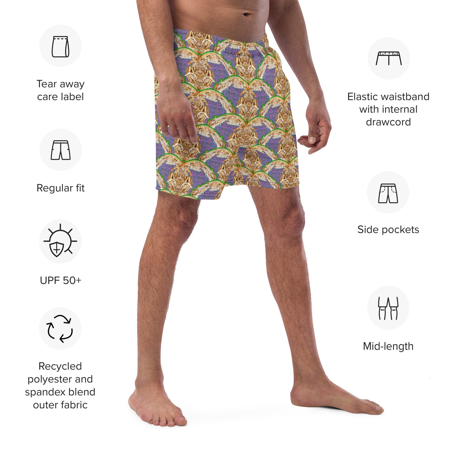 Swim Trunks (Virilis)(Ouroboros Smith Butterfly) RJSTH@Fabric#5 RJSTHS2023 RJS