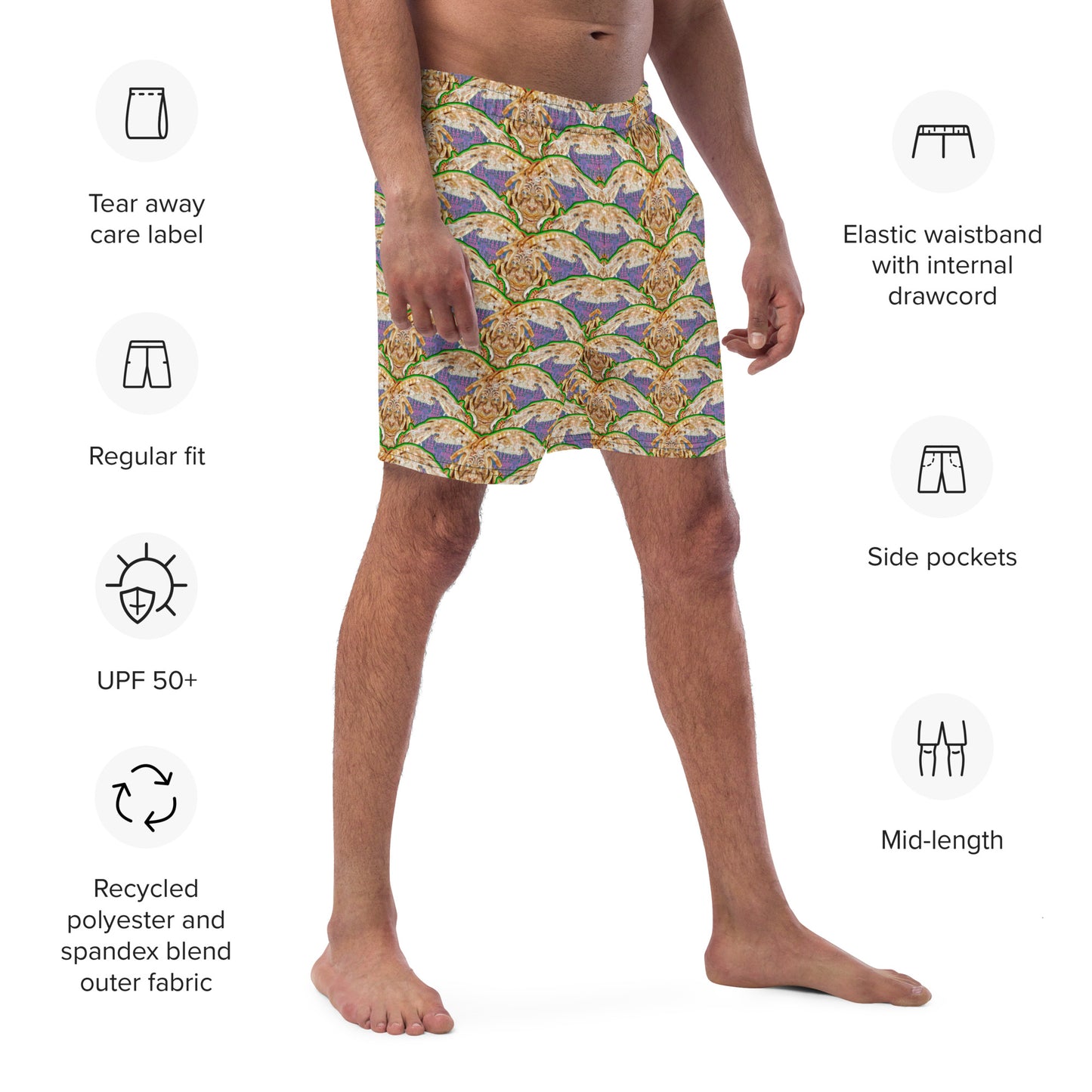 Swim Trunks (Virilis)(Ouroboros Smith Butterfly) RJSTH@Fabric#4 RJSTHS2023 RJS